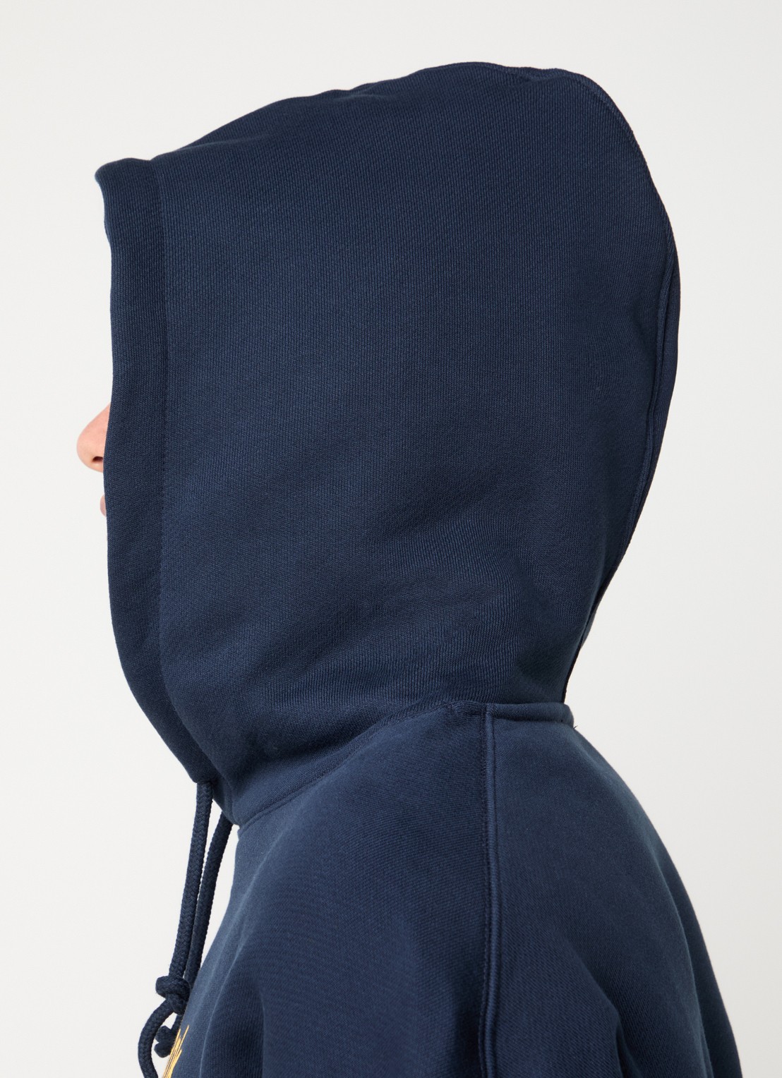 about:blank Garcon hoodie met logoprint - detail 5 donkerblauw