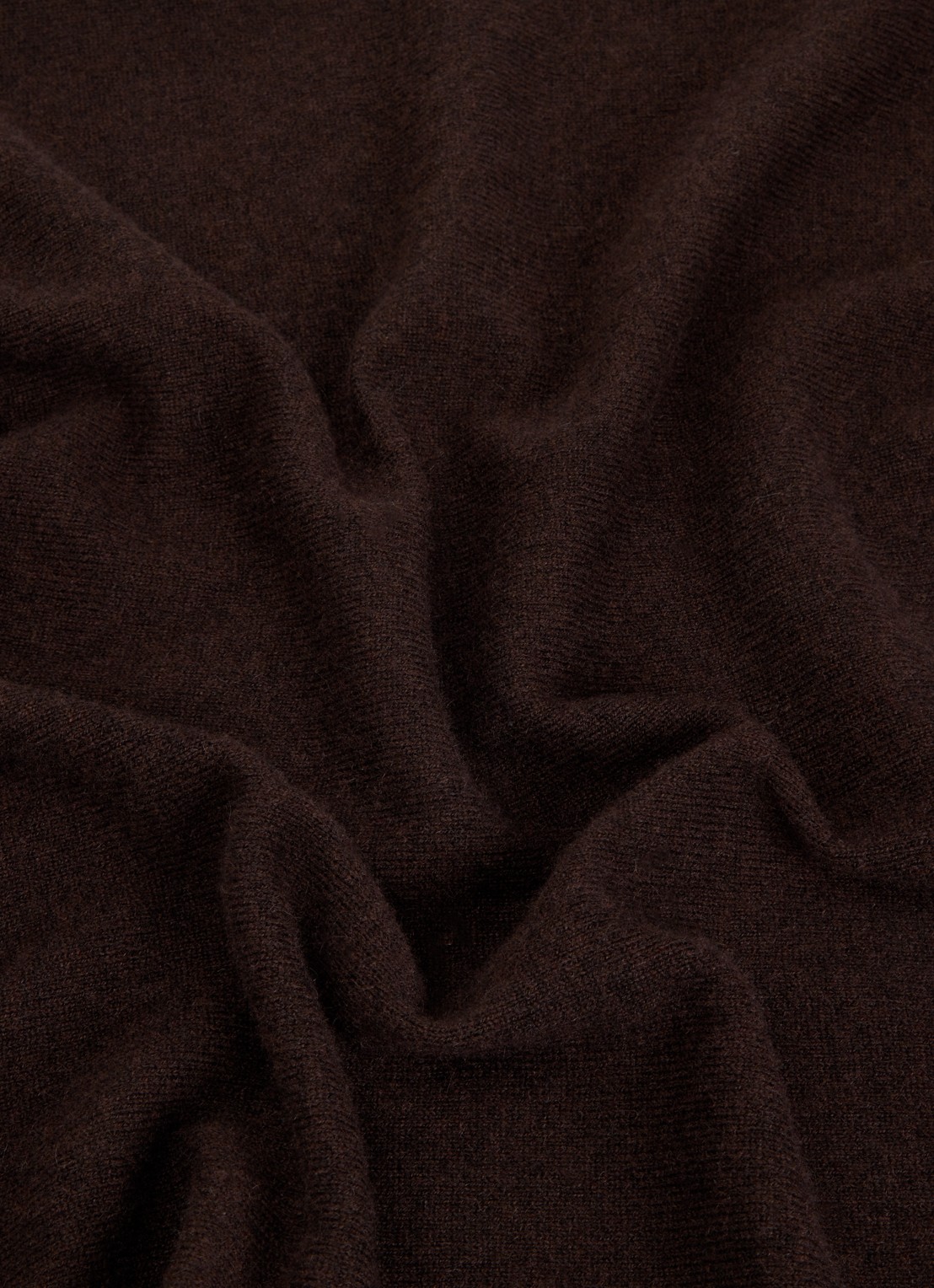 Absolut Cashmere. Annabelle bandana van kasjmier 55 x 55 cm - detail 3 donkerbruin