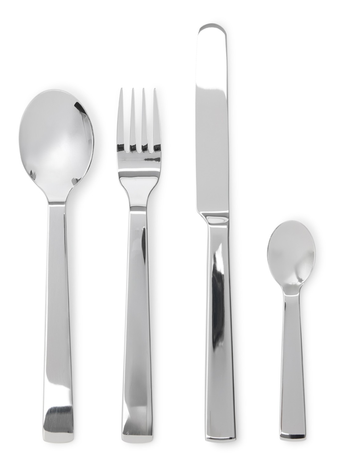 Acme Polished bestekset 24-delig - voorkant zilver