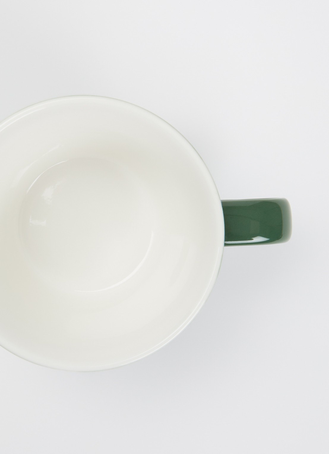 Acme Roman espressokopje 15 cl - voorkant 2 donkergroen