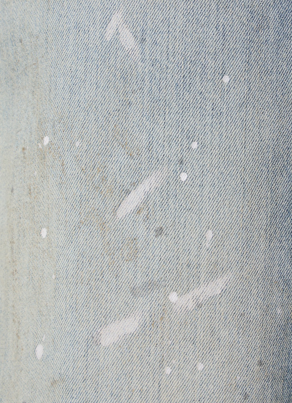 Acne Studios 1981 wide leg jeans met medium wassing - detail 5 indigo