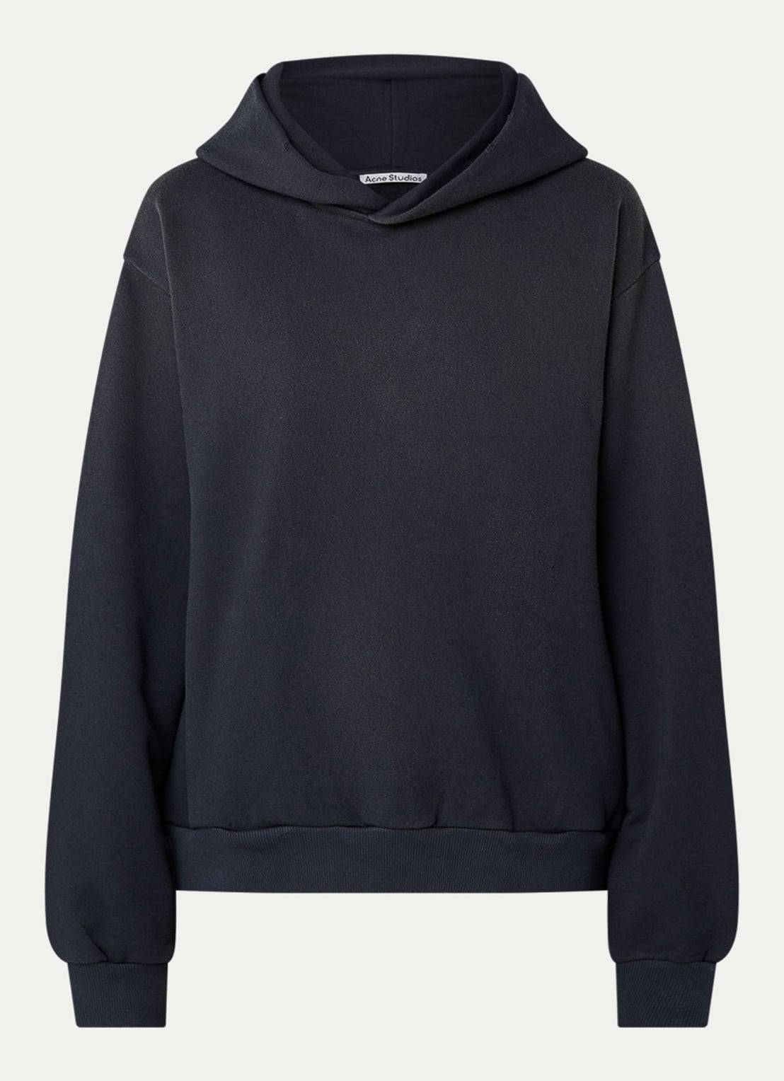 Acne Studios 1996 hoodie met steekzakken - voorkant 5 donkerblauw