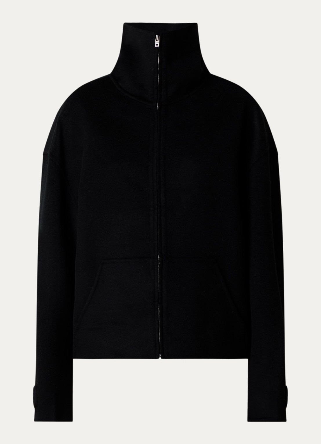 Acne Studios Jack in kasjmierblend - voorkant 5 zwart