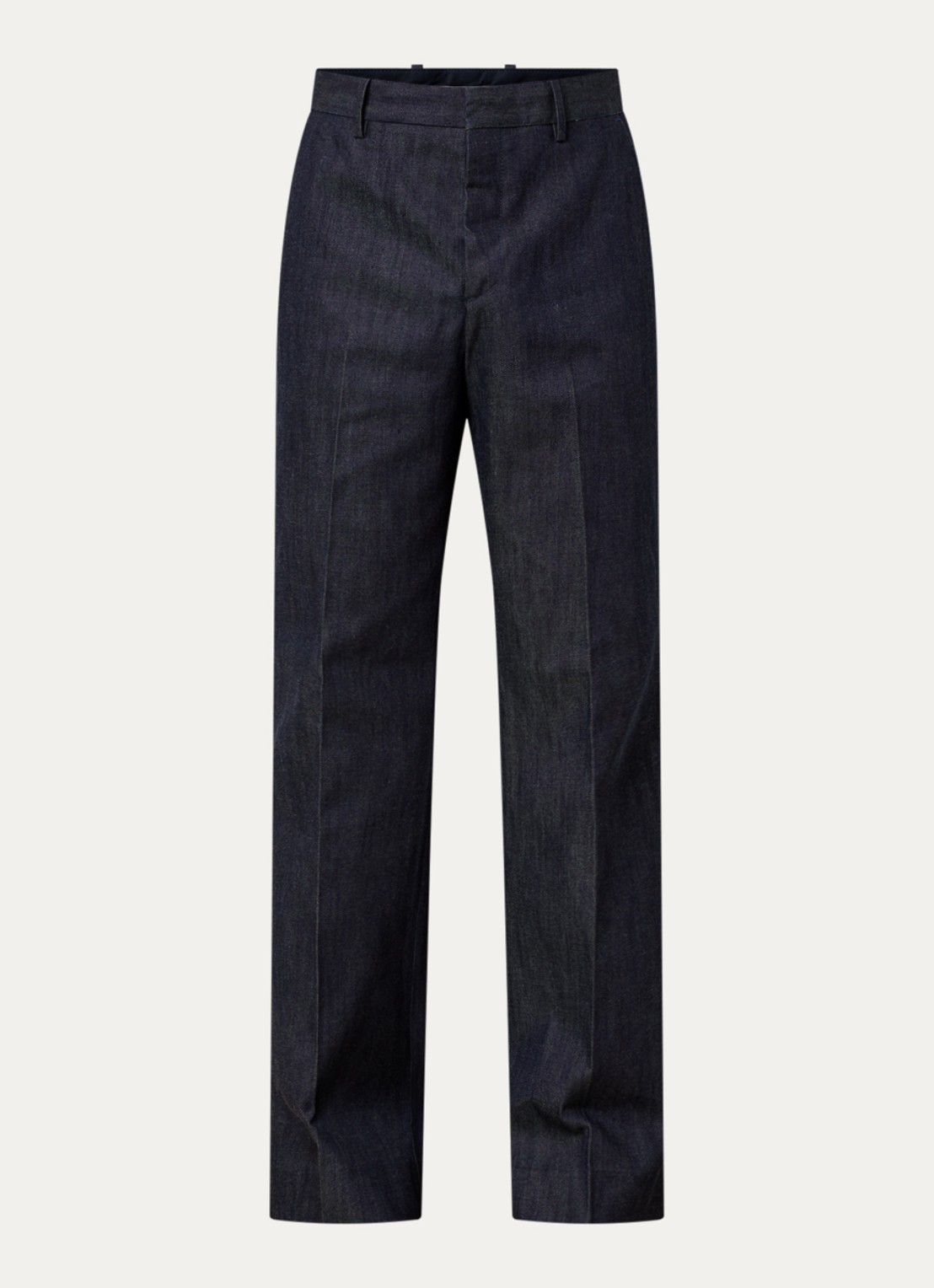 Acne Studios Palvin straight leg jeans met donkere wassing - voorkant 2 indigo
