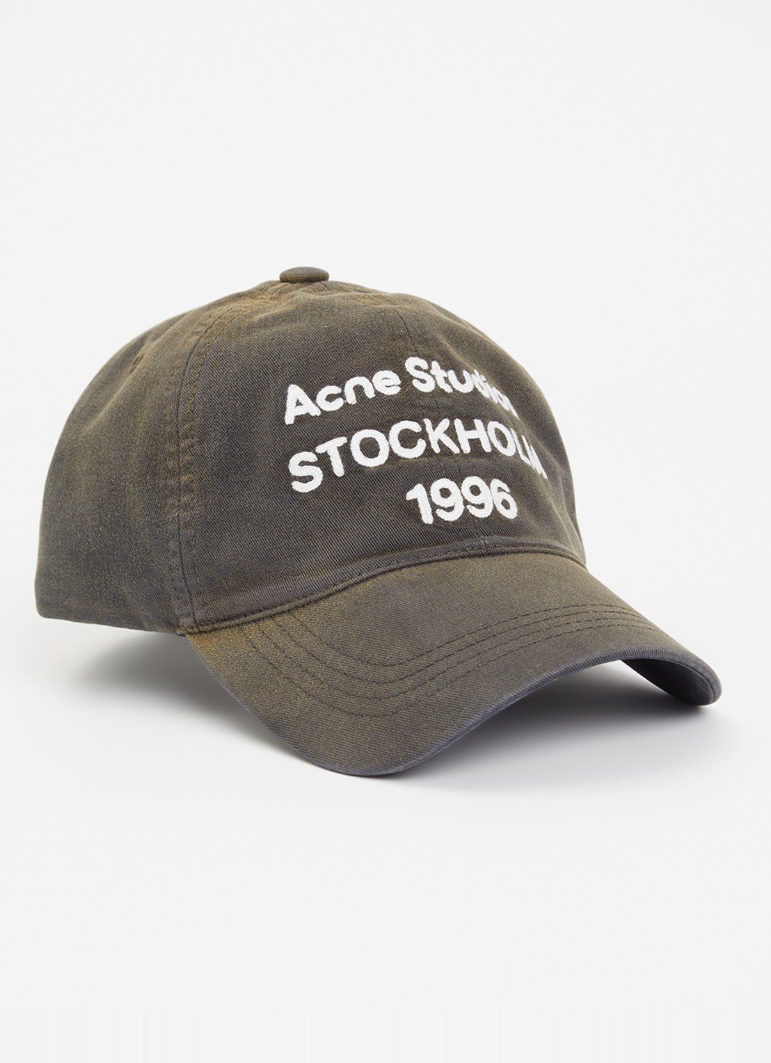 Acne Studios Pet met logo - voorkant 2 zwart
