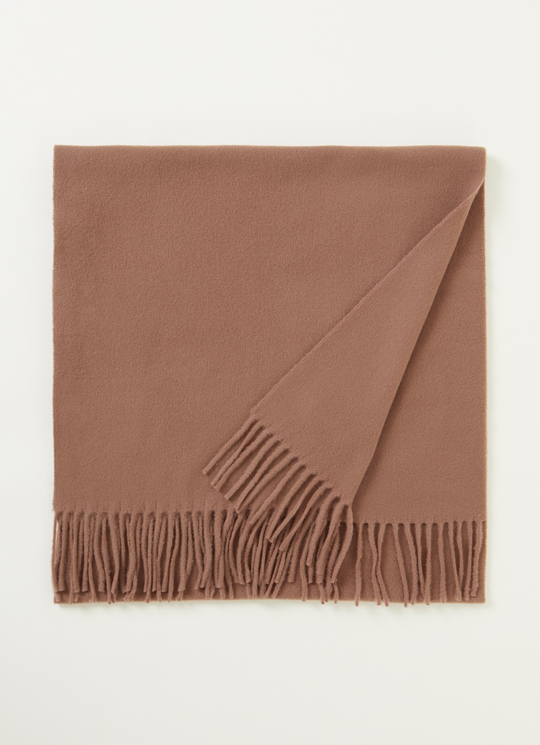 Acne Studios Sjaal van wol 200 x 45 cm - voorkant 3 bordeauxrood