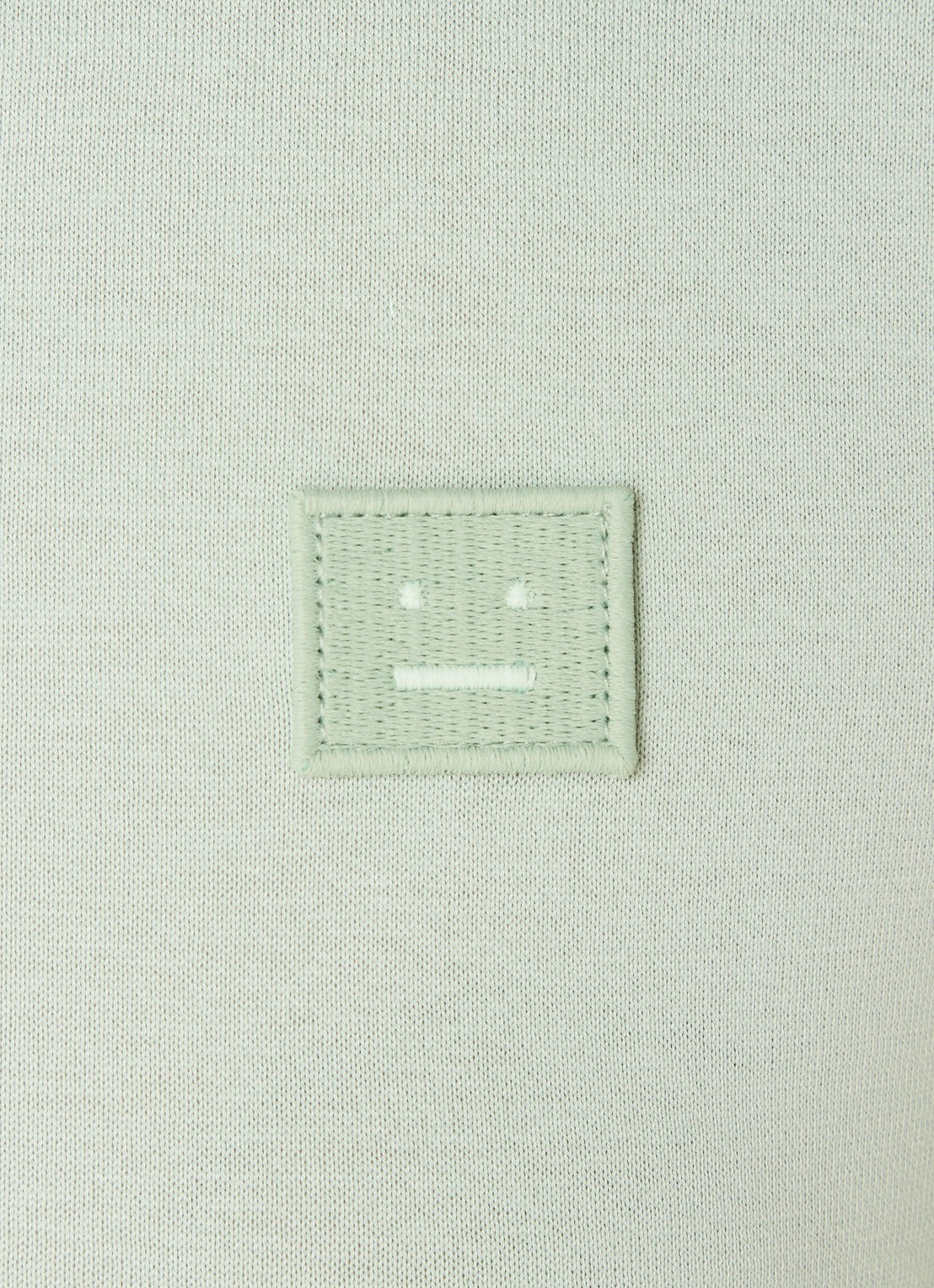 Acne Studios T-shirt met logo - detail 5 lichtgroen