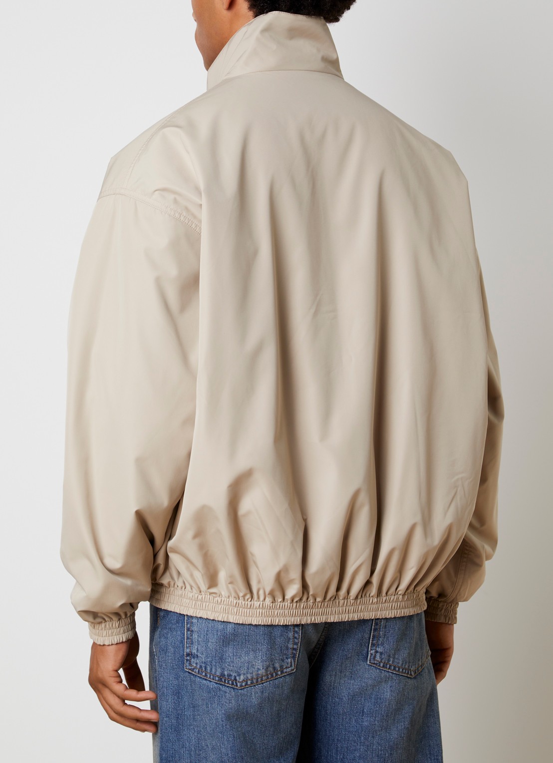 Acne Studios Windjack met steekzakken - achterkant 7 creme