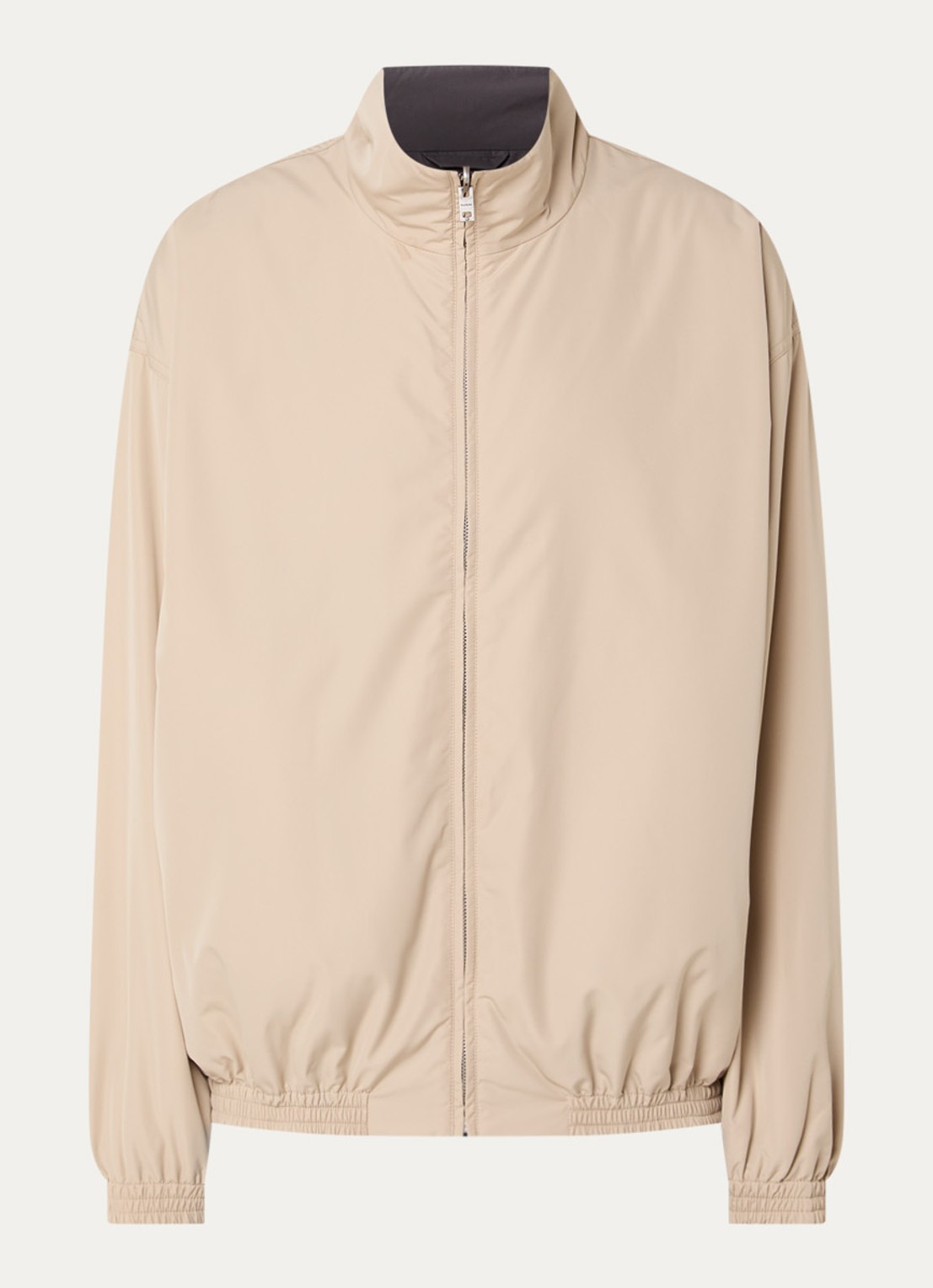 Acne Studios Windjack met steekzakken - voorkant creme