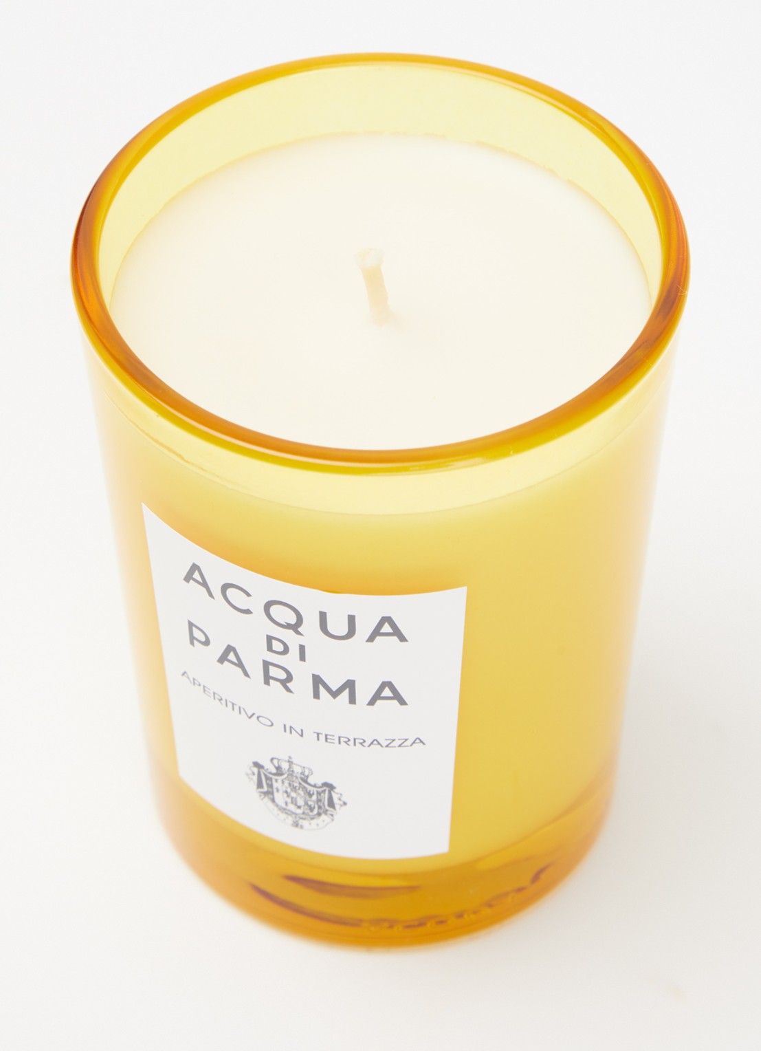 Acqua di Parma Aperitivo in Terrazza geurkaars 200 gram - voorkant 2 geel