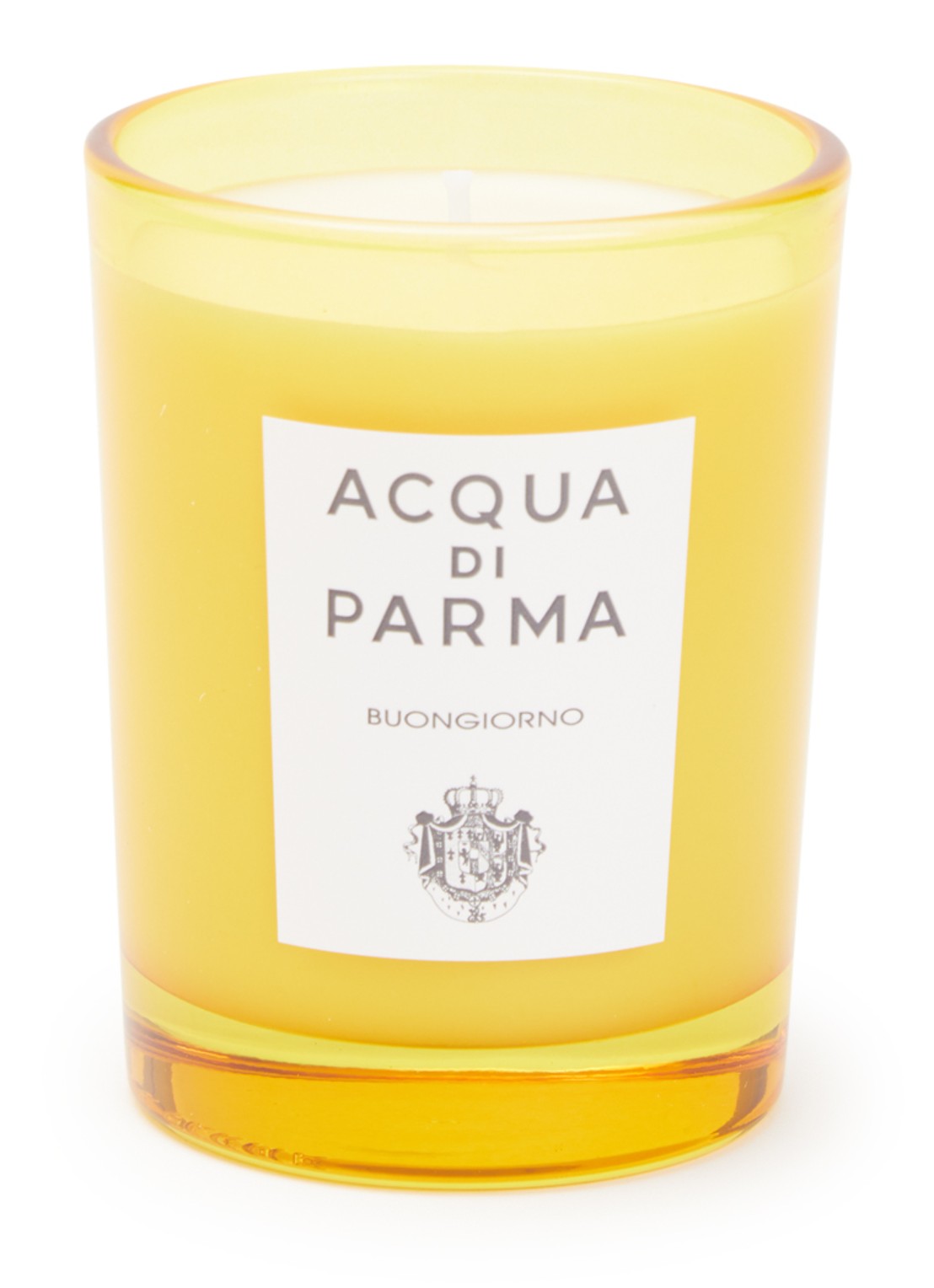 Acqua di Parma Buongiorno geurkaars 200 gram - voorkant geel