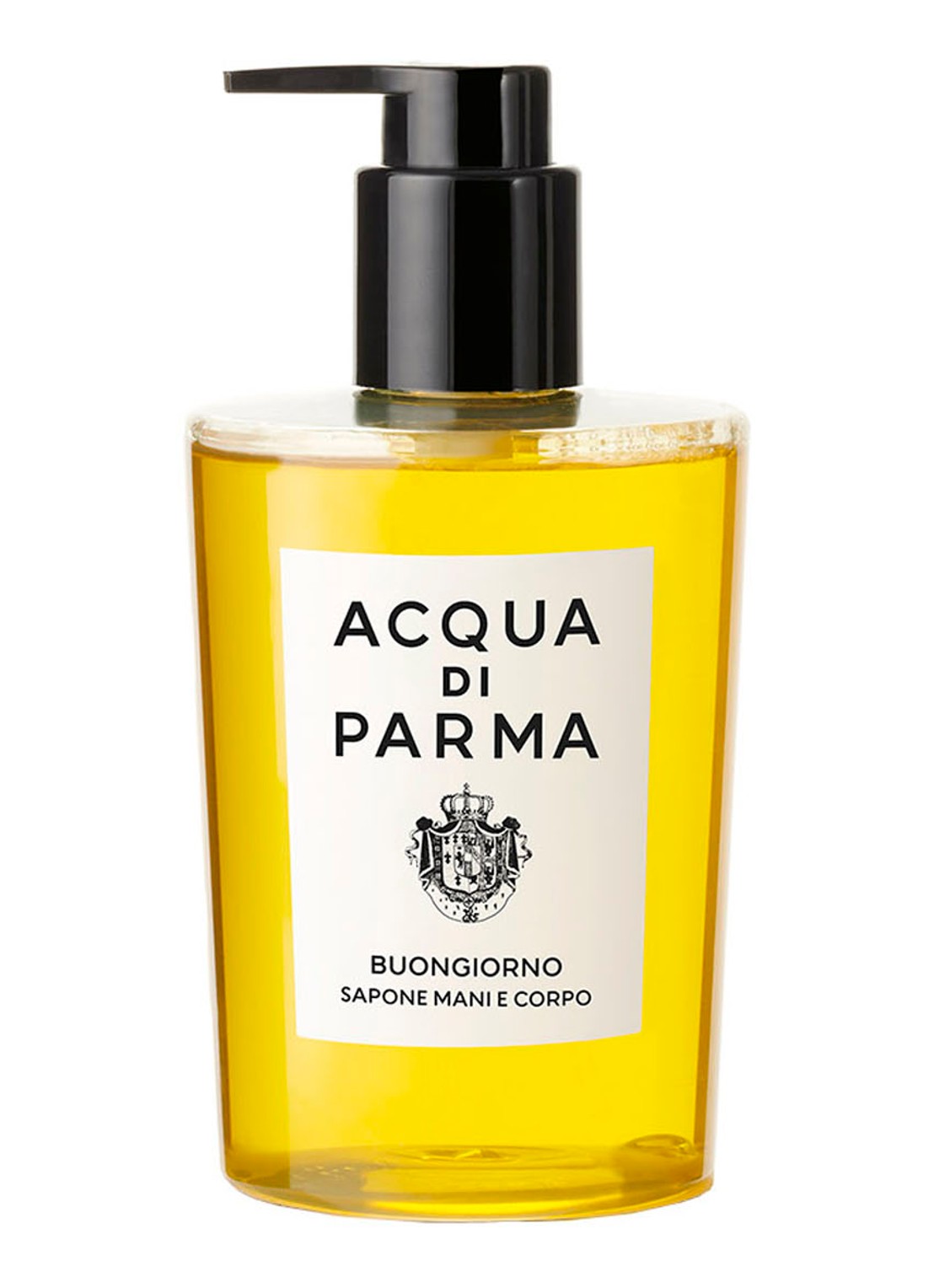 Acqua di Parma Buongiorno Hand- & Body Wash - douchegel & handzeep - voorkant geel