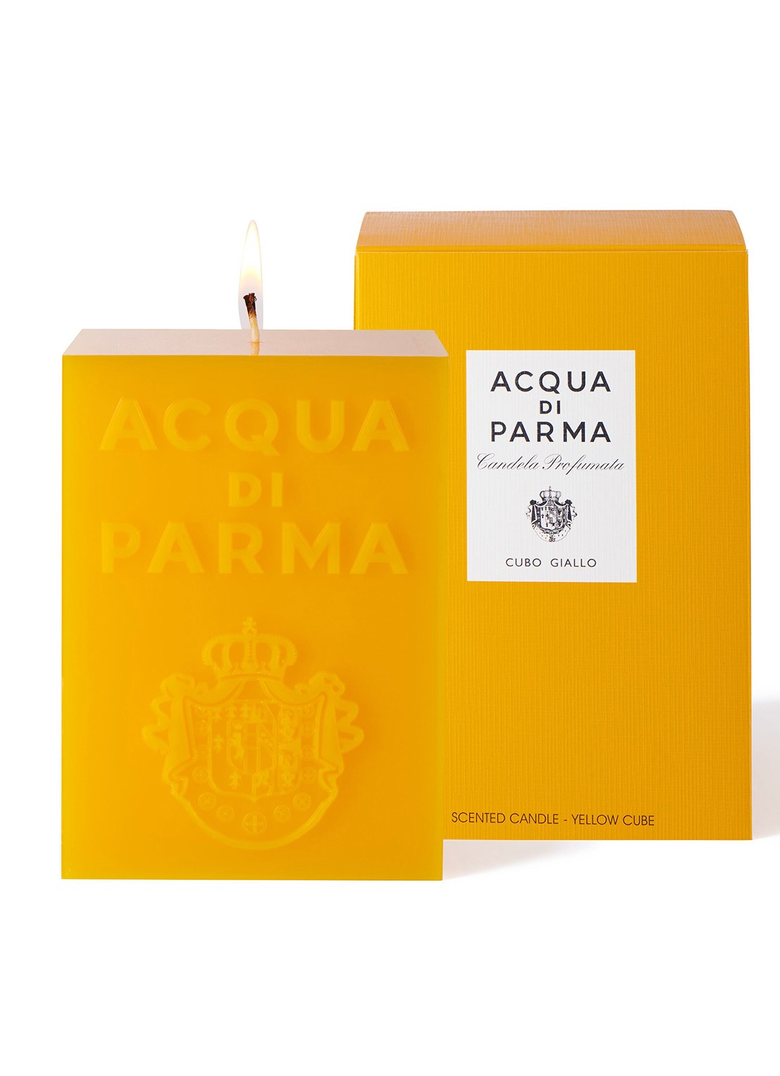 Acqua di Parma Colonia geurkaars 1 kg - voorkant 4 geel