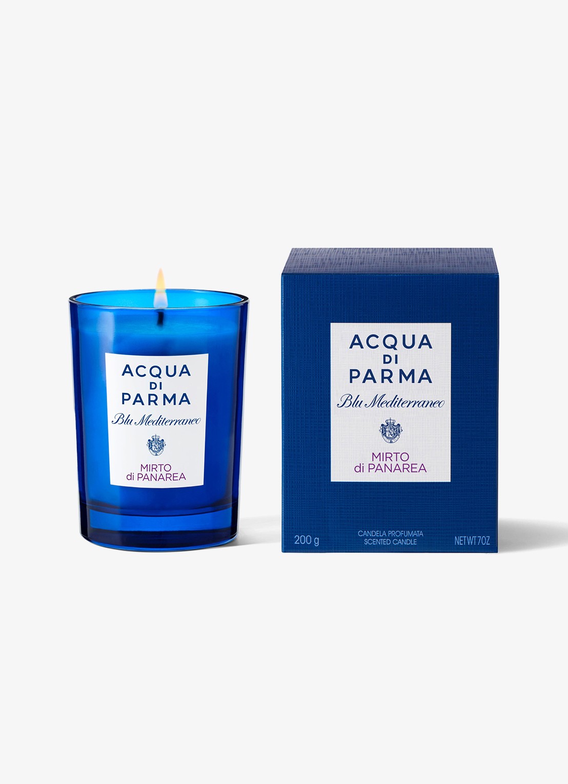 Acqua di Parma Mitro di Panarea geurkaars 200 gram - detail 3 blauw