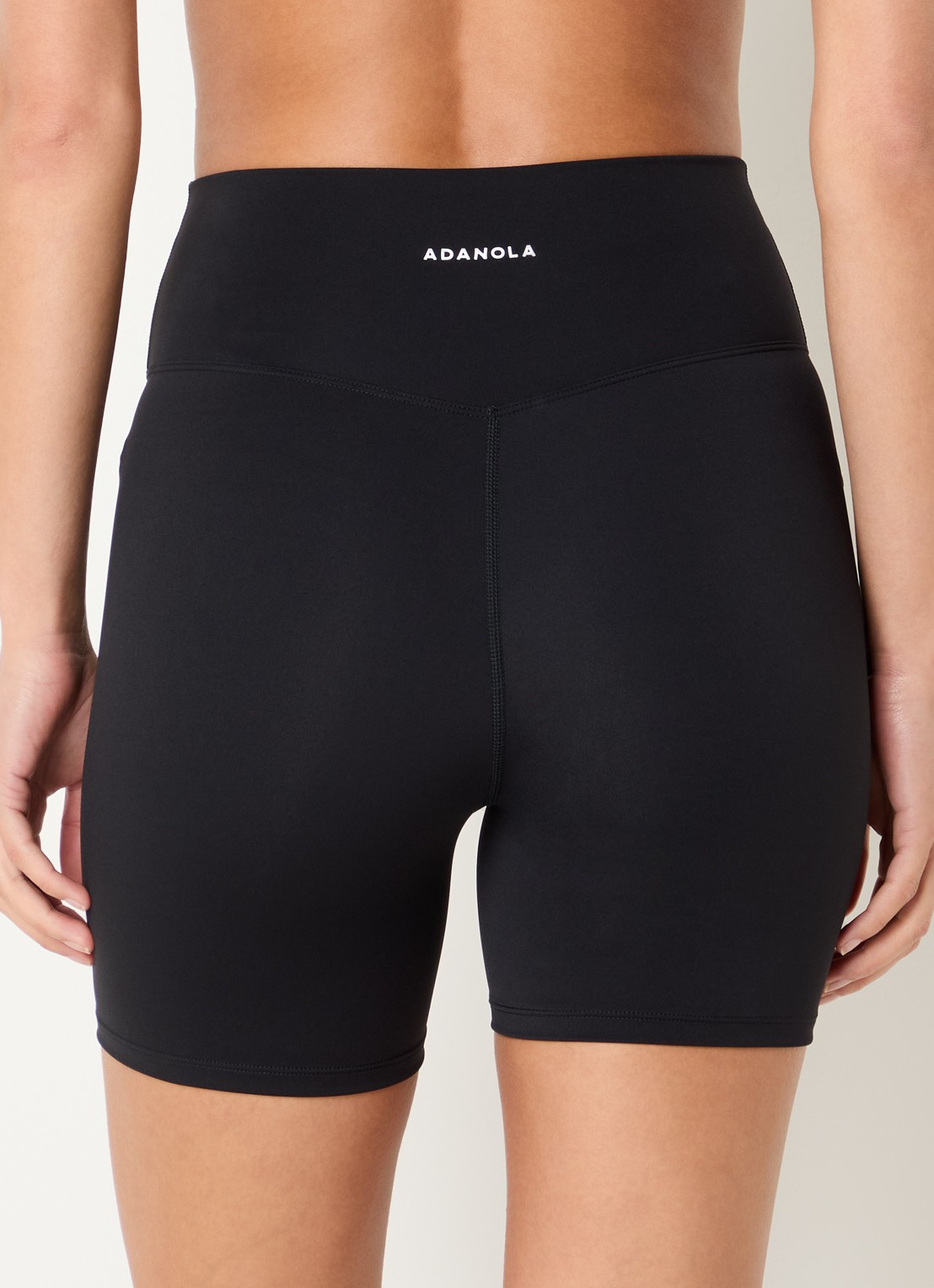 Adanola High waist skinny fit trainingslegging - achterkant 3 zwart