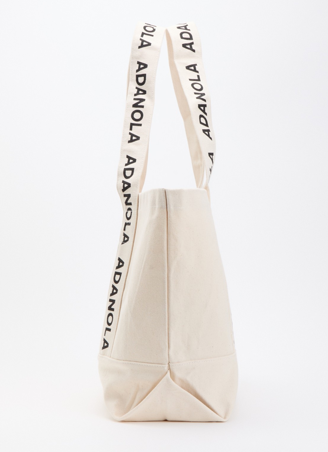Adanola Shopper met logoprint - detail 4 creme