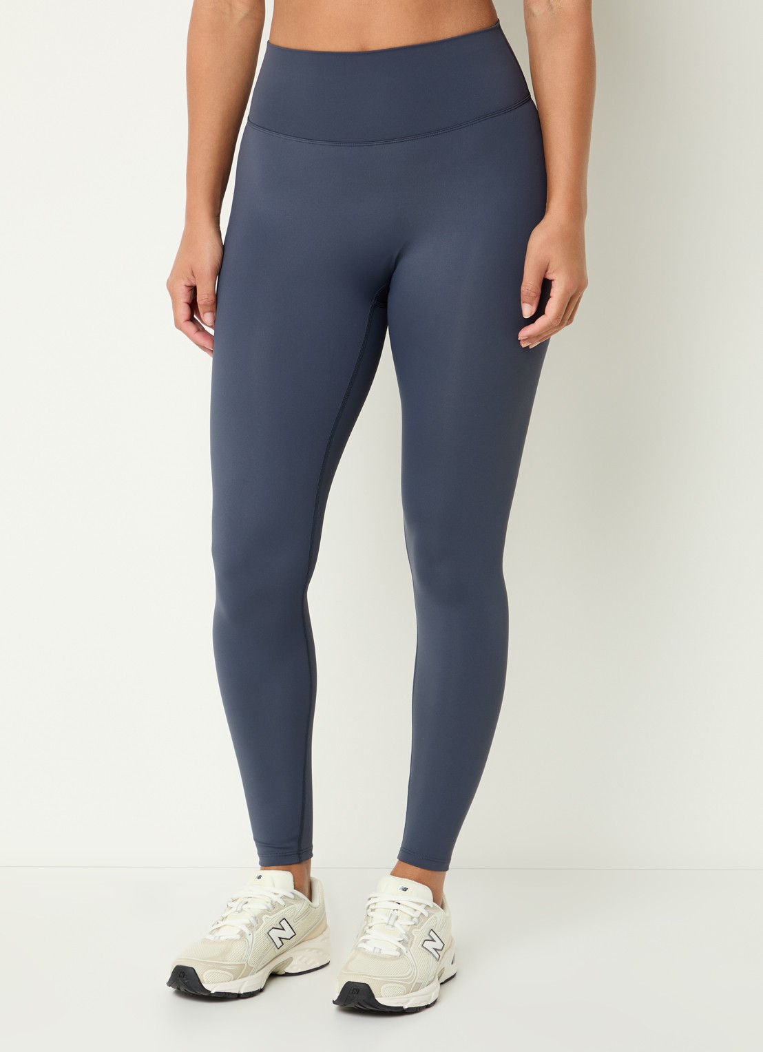 Adanola Ultimate high waist skinny fit trainingslegging met stretch - detail 4 staalblauw
