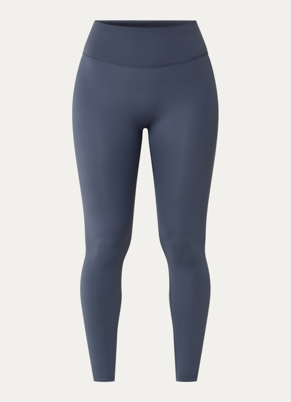 Adanola Ultimate high waist skinny fit trainingslegging met stretch - voorkant staalblauw