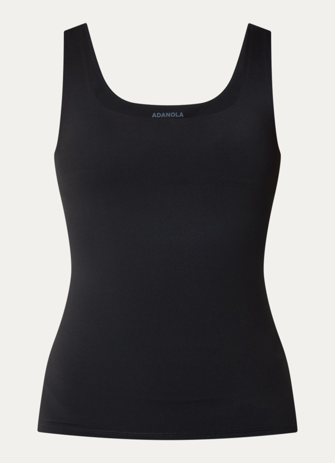 Adanola Ultimate singlet met uitneembare vulling - voorkant 2 zwart