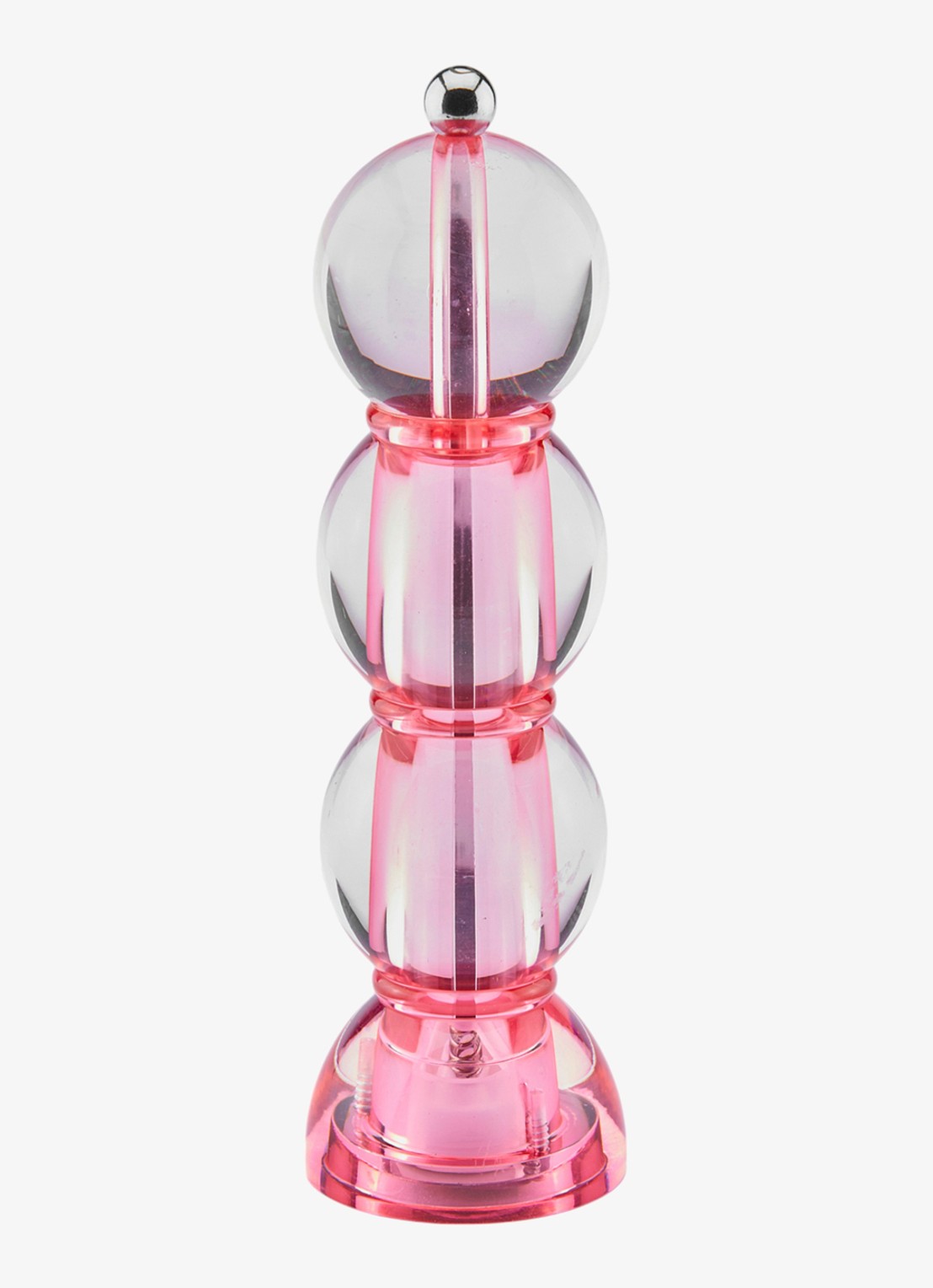 Addison Ross Bobbin peper- en zoutmolen 24 cm - voorkant roze