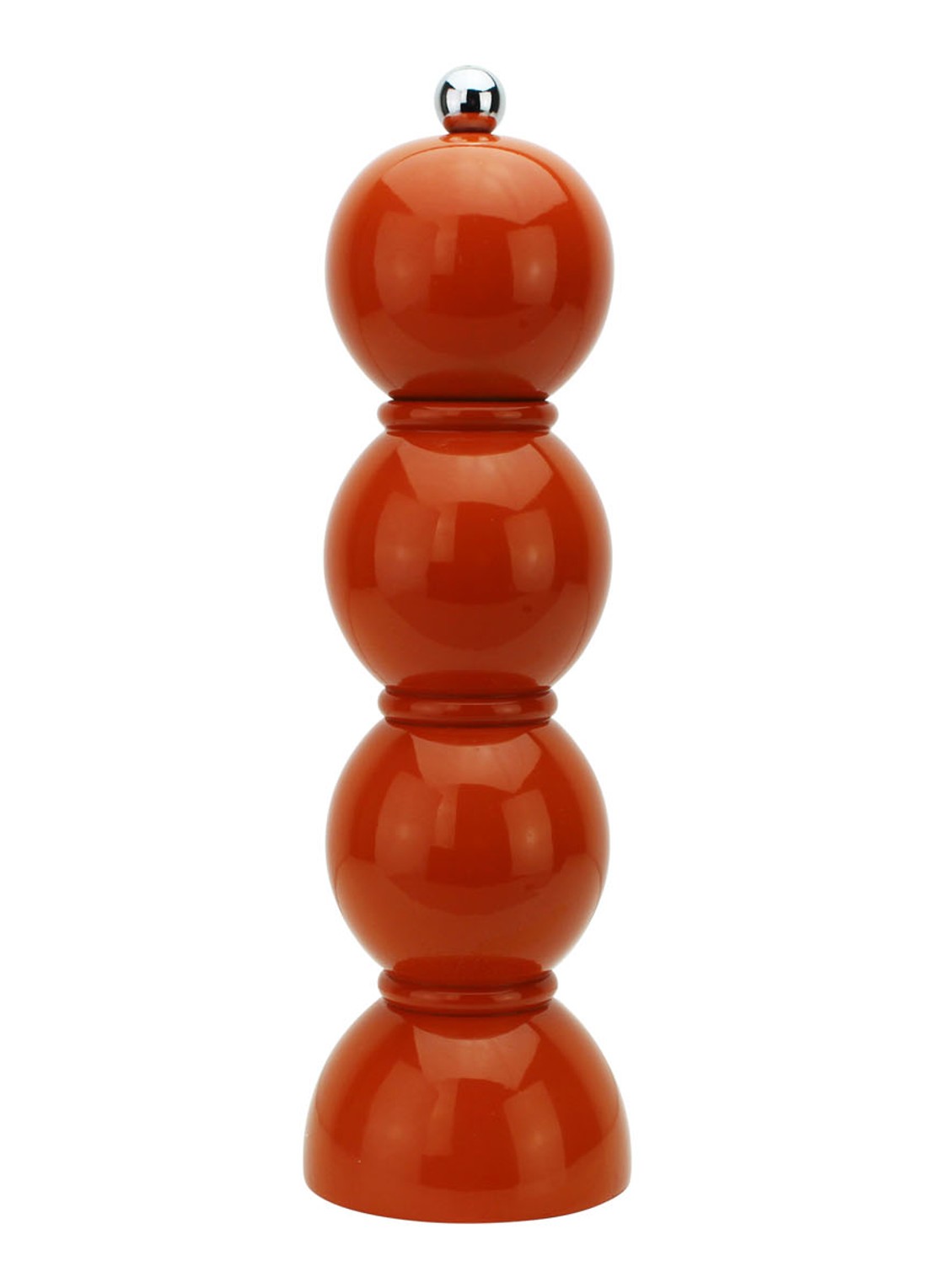 Addison Ross Bobbin peper / zoutmolen 24 cm - voorkant 2 oranje