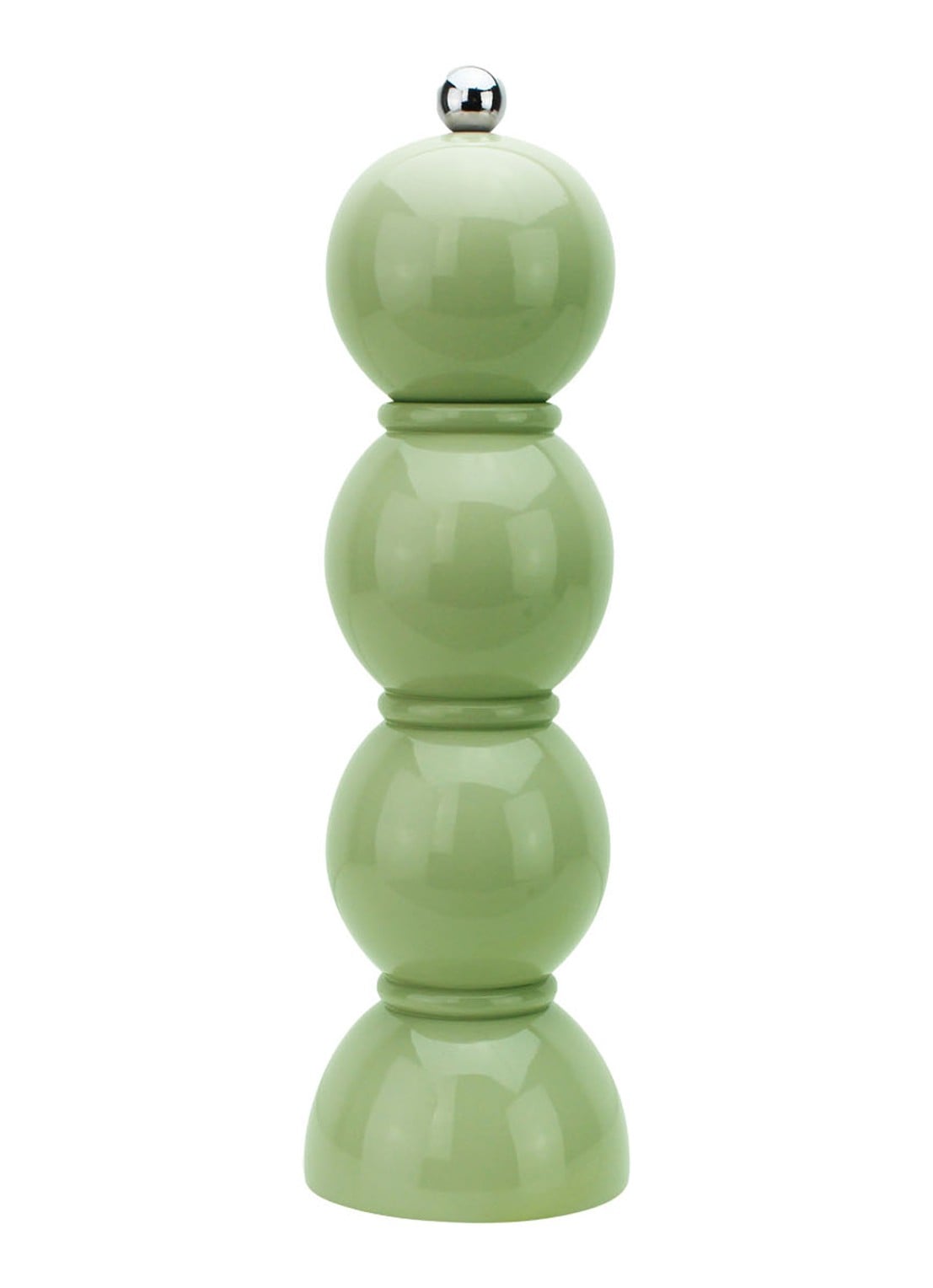 Addison Ross Bobbin peper / zoutmolen 24 cm - voorkant 3 groen