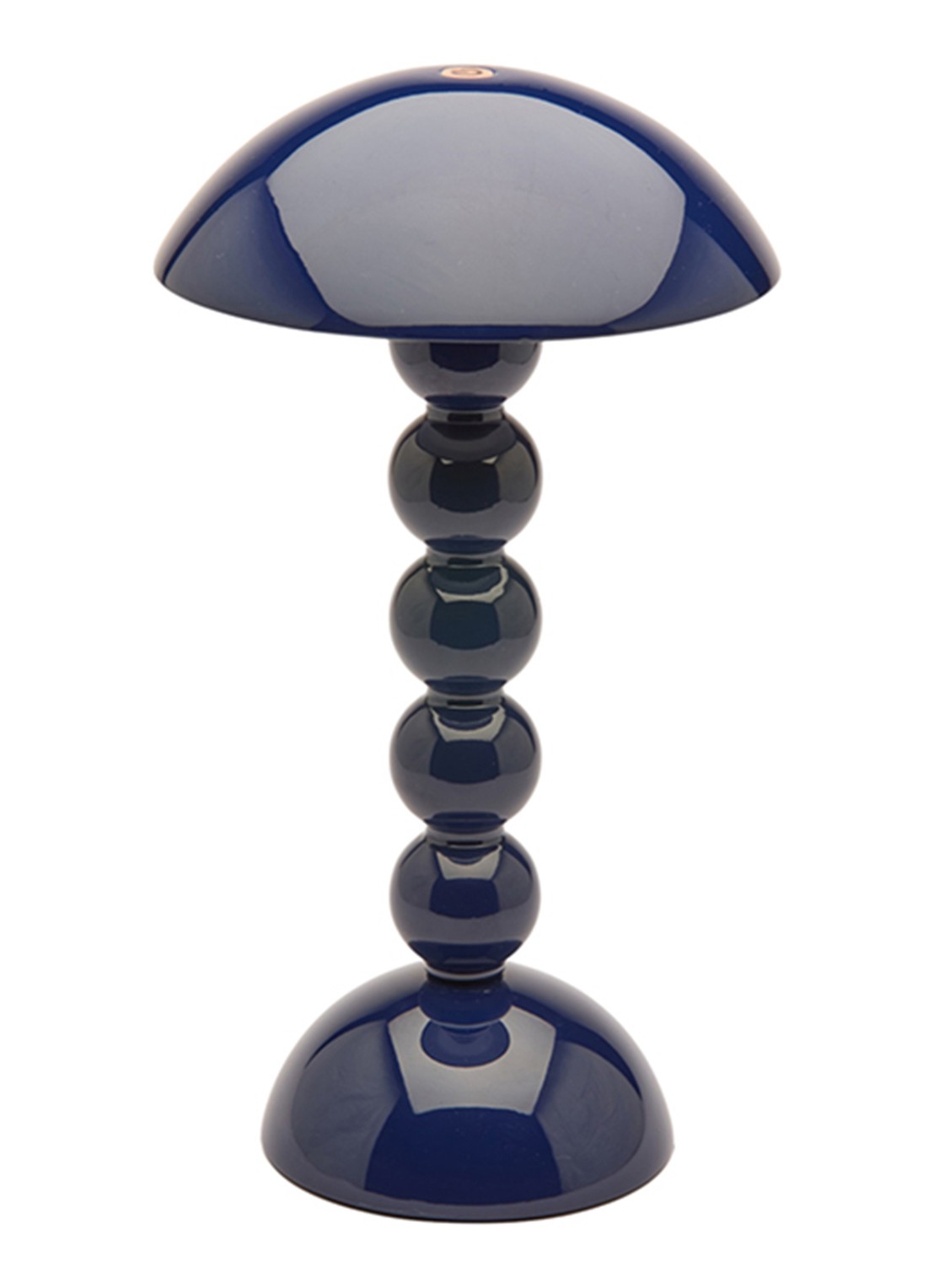 Addison Ross Bobbin tafellamp 30 cm - voorkant donkerblauw