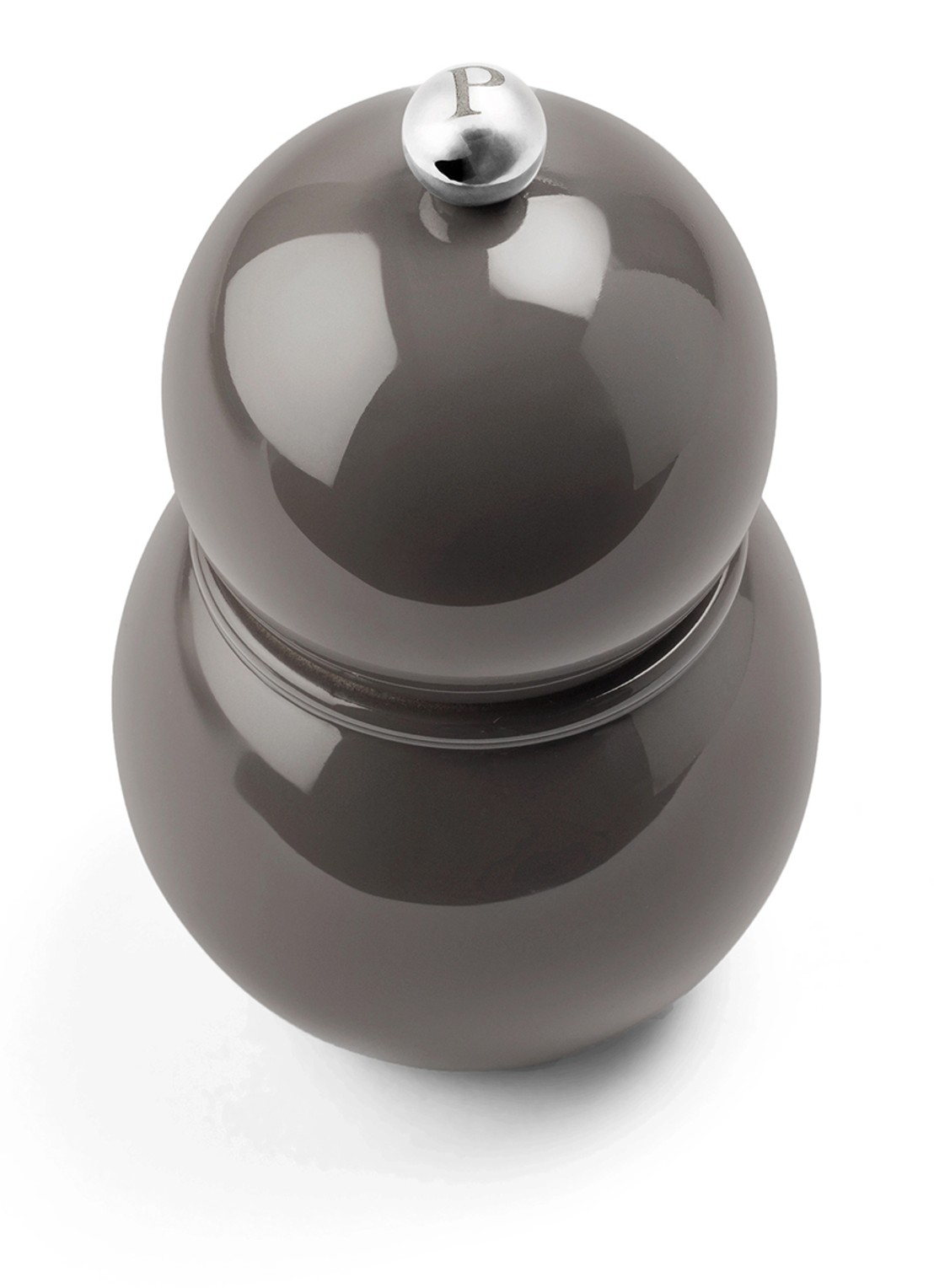 Addison Ross Bobbin zout- en pepermolen 12 cm - voorkant 4 grijs