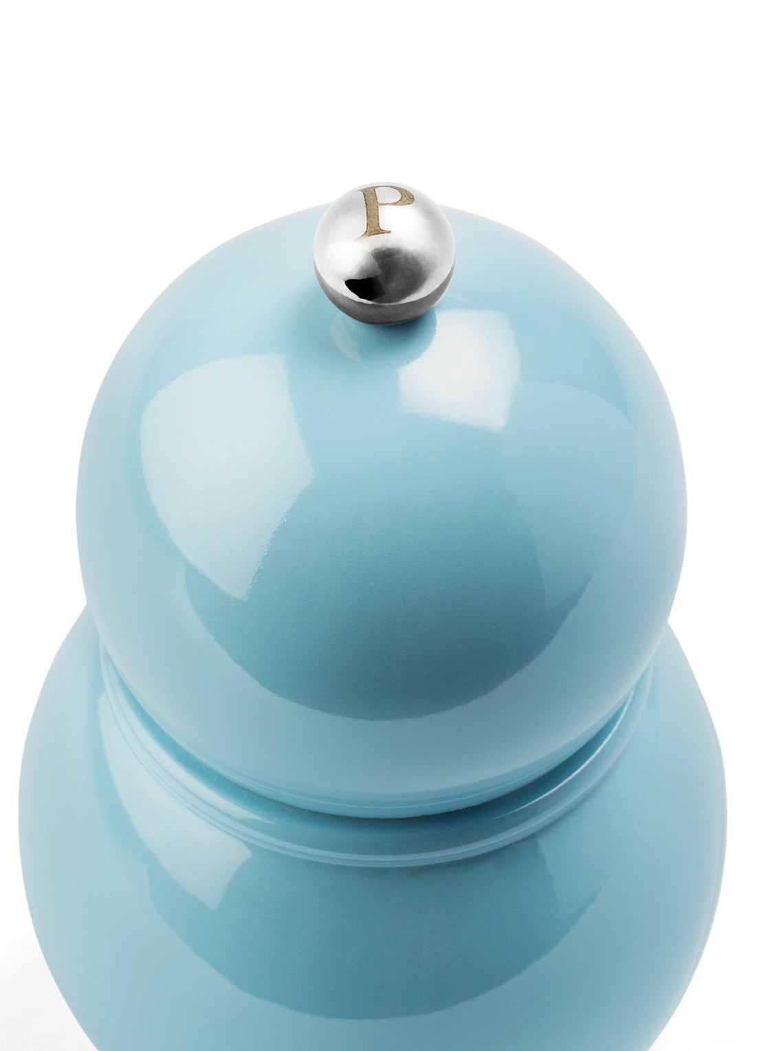 Addison Ross Bobbin zout- en pepermolen 12 cm    - achterkant blauw