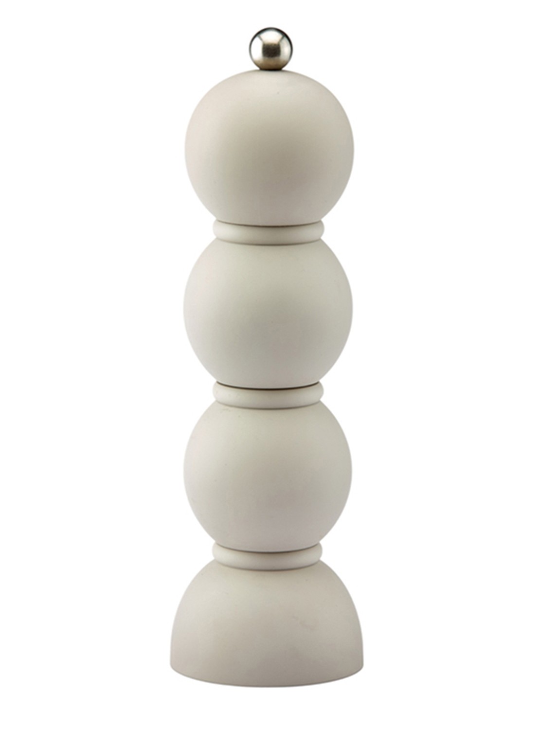 Addison Ross Bobbin zout- en pepermolen 24 cm - voorkant lichtgrijs