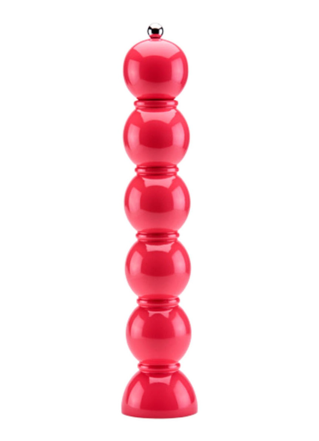 Addison Ross Grande Bobbin peper- of zoutmolen 35 cm - voorkant rood