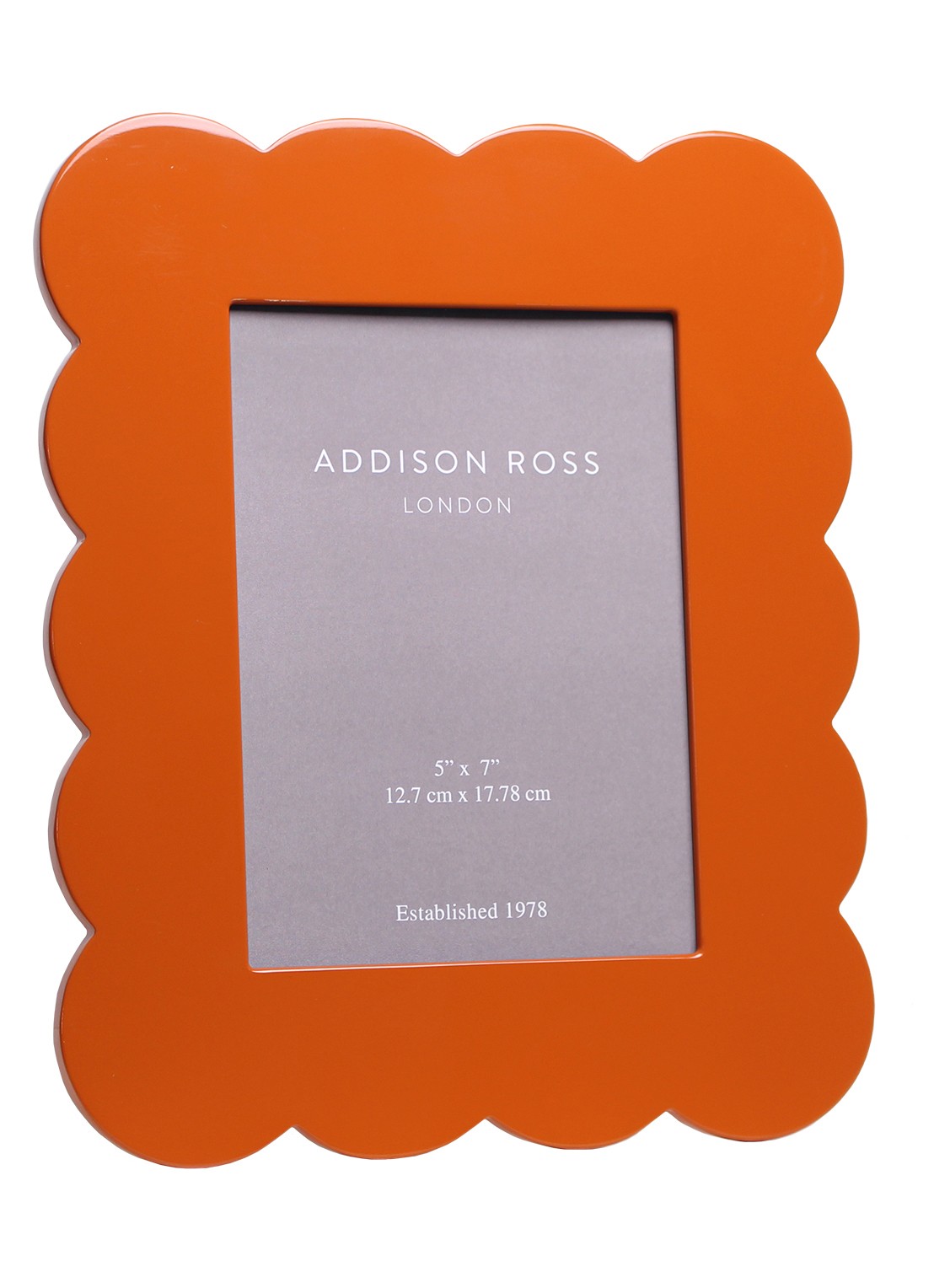 Addison Ross Lacquer fotolijst - detail 3 oranje
