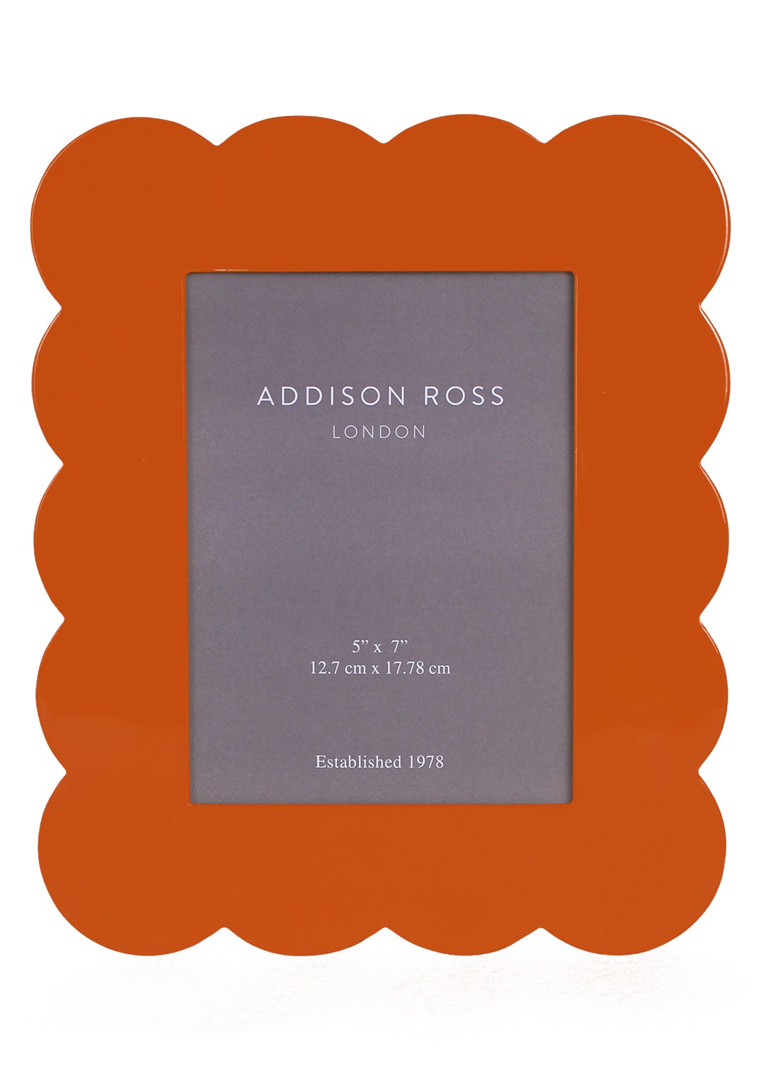 Addison Ross Lacquer fotolijst - voorkant oranje