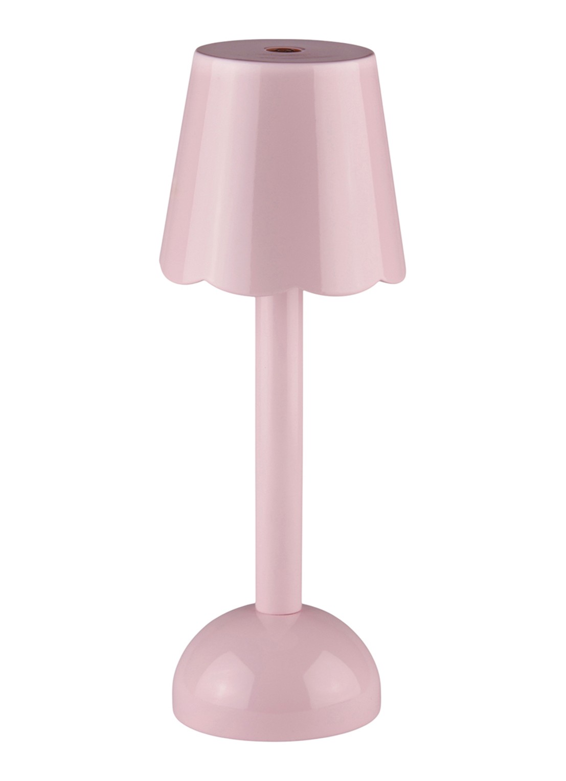 Addison Ross Scallop LED tafellamp 28 cm    - voorkant 3 roze