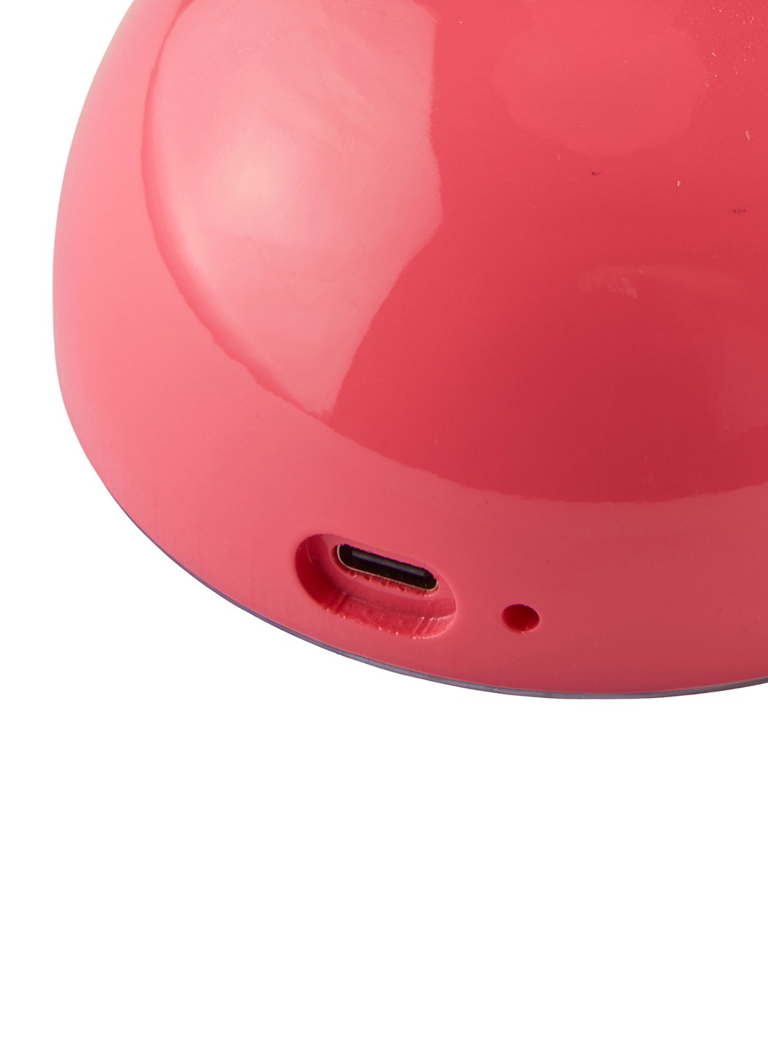 Addison Ross Scallop LED tafellamp 28 cm - achterkant 2 roze