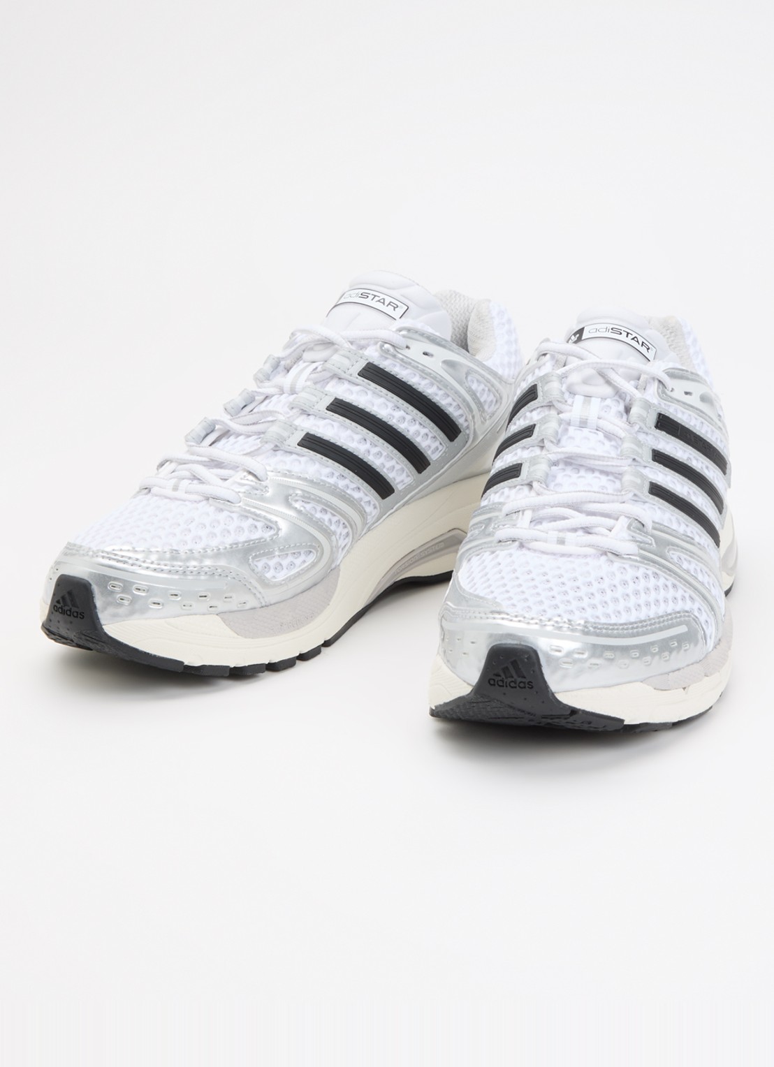 Adidas Adistar Control 5 sneaker met logo  - detail 3 zilver