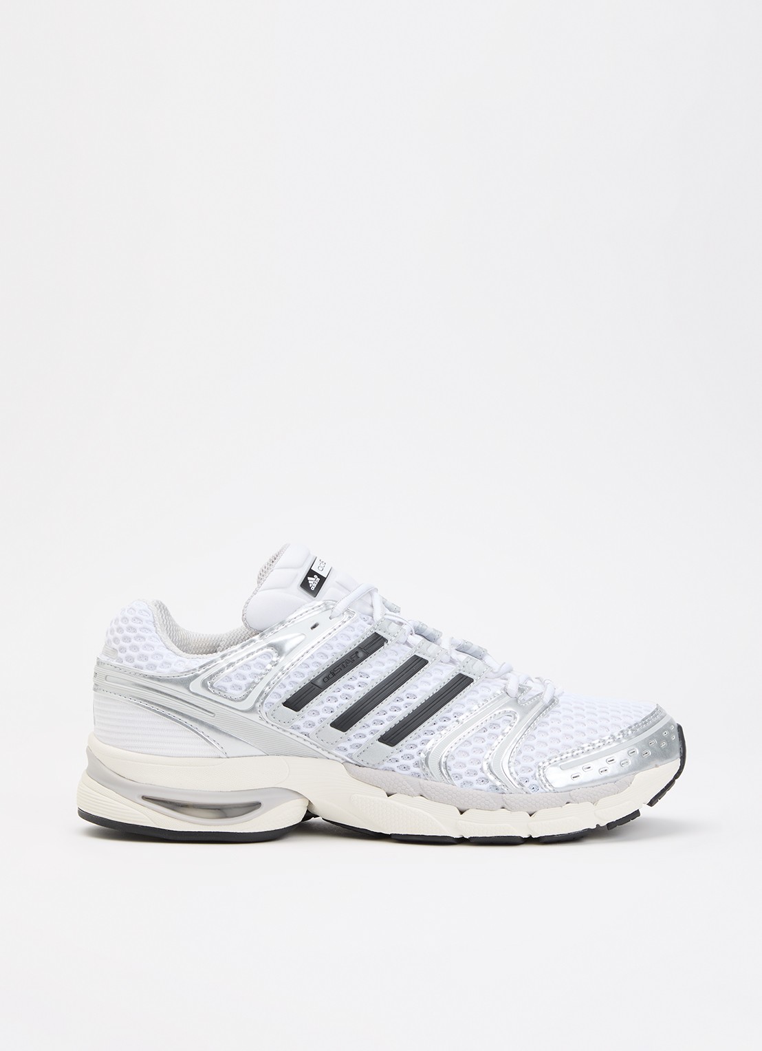 Adidas Adistar Control 5 sneaker met logo  - voorkant 2 zilver