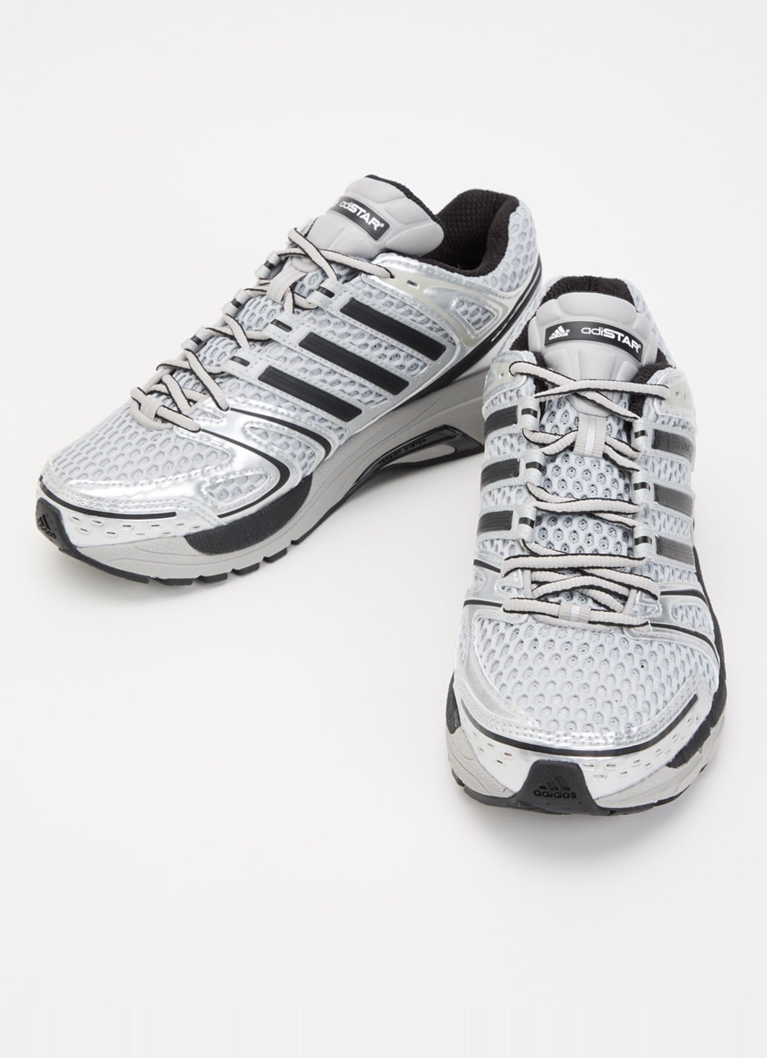 Adidas Adistar Control 5 sneaker met mesh details - detail 3 antraciet