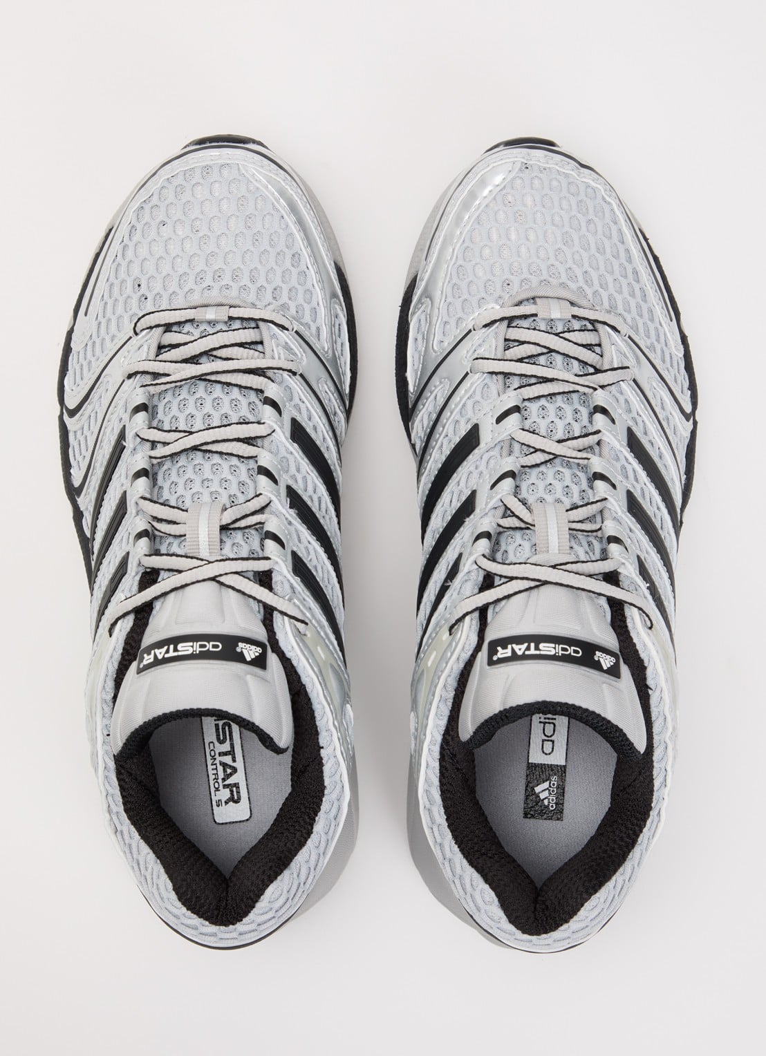 Adidas Adistar Control 5 sneaker met mesh details - detail 4 antraciet