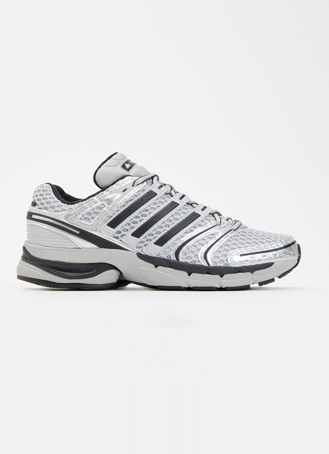 Adidas Adistar Control 5 sneaker met mesh details - voorkant 2 antraciet