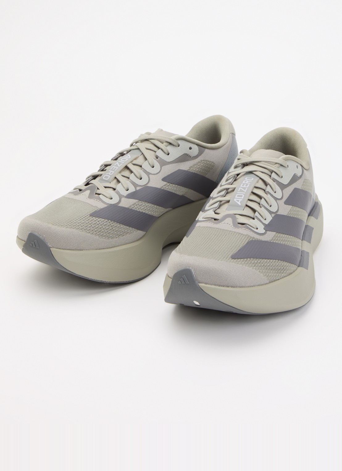 Adidas Adizero Evo SL hardloopschoen met logo  - detail 2 lichtgroen