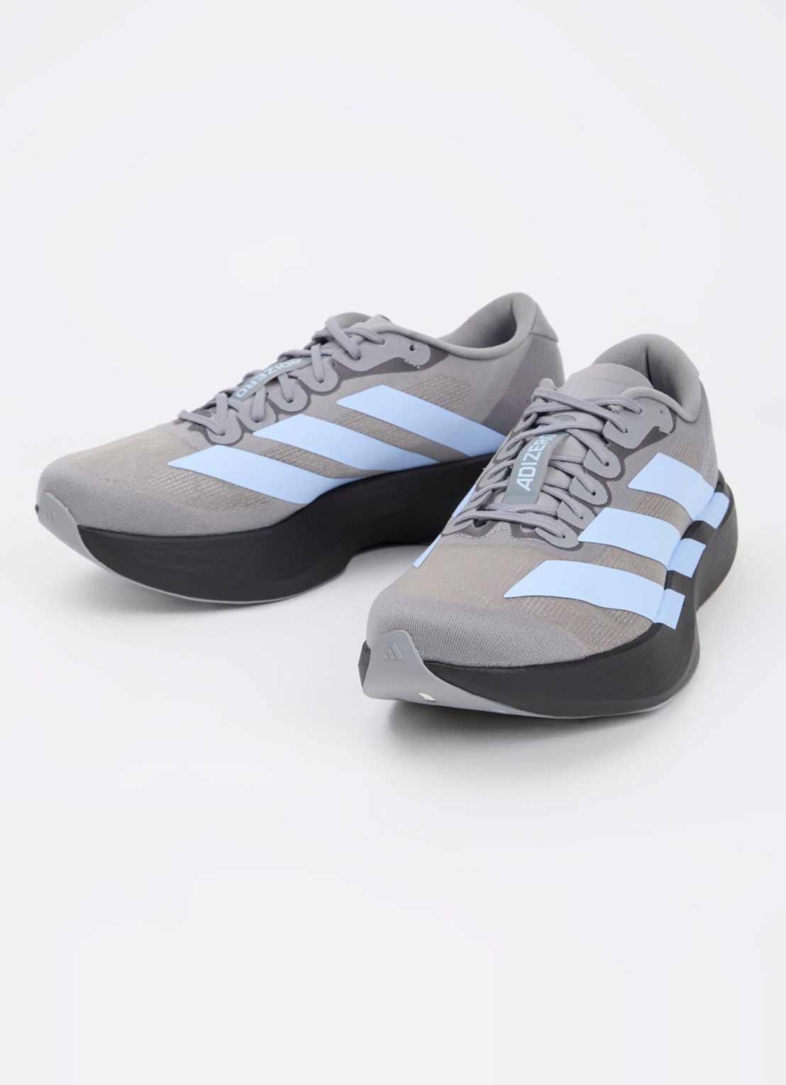 Adidas Adizero Evo SL M sneaker met gebreid bovenwerk - detail 3 donkergrijs