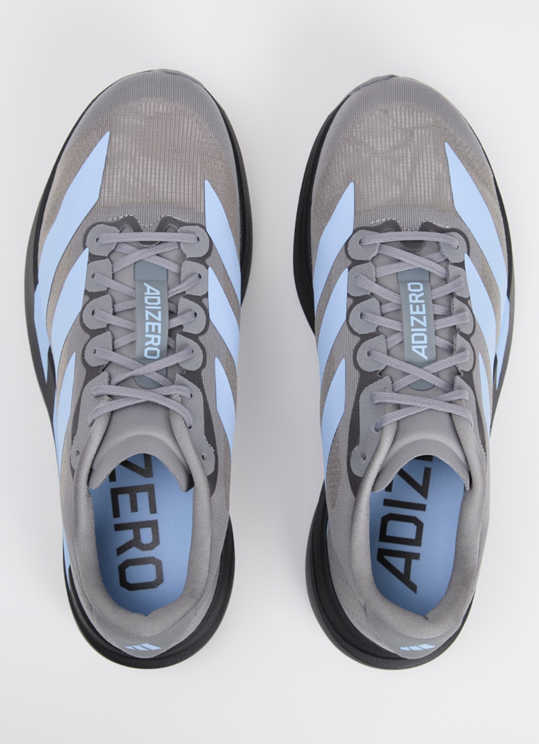 Adidas Adizero Evo SL M sneaker met gebreid bovenwerk - detail 4 donkergrijs