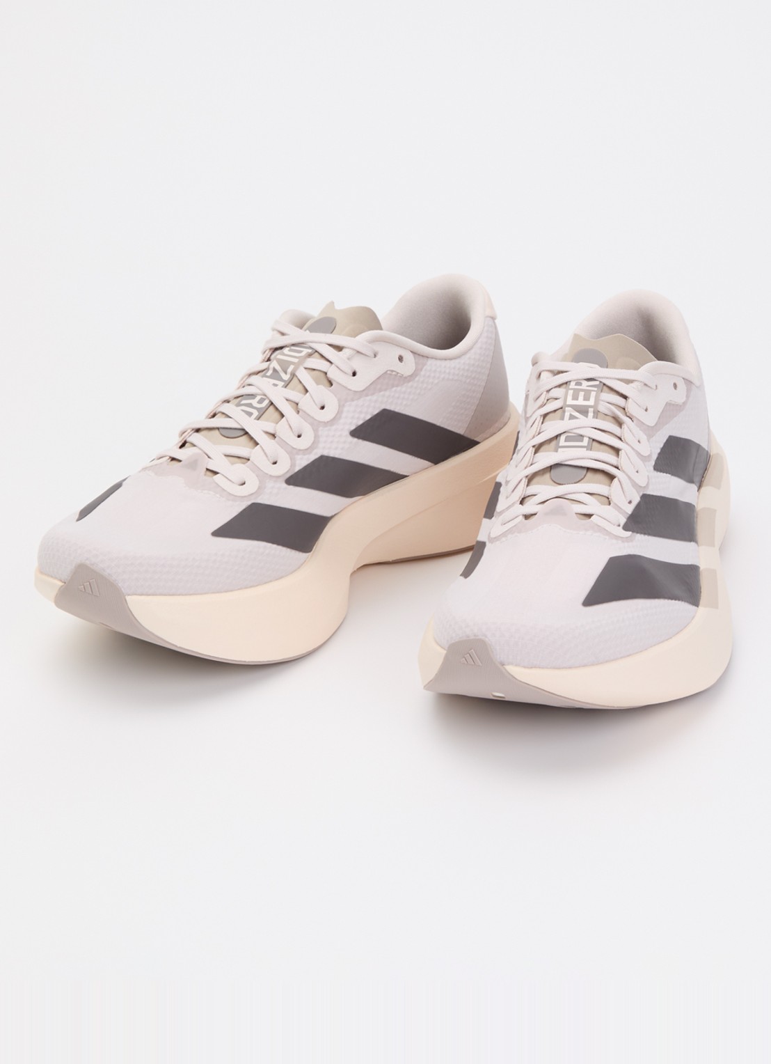 Adidas Adizero EVO SL sneaker met gebreide bovenwerk - detail 2 beige