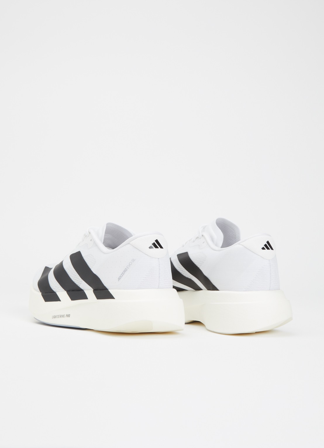 Adidas Adizero sneaker  van mesh - achterkant wit