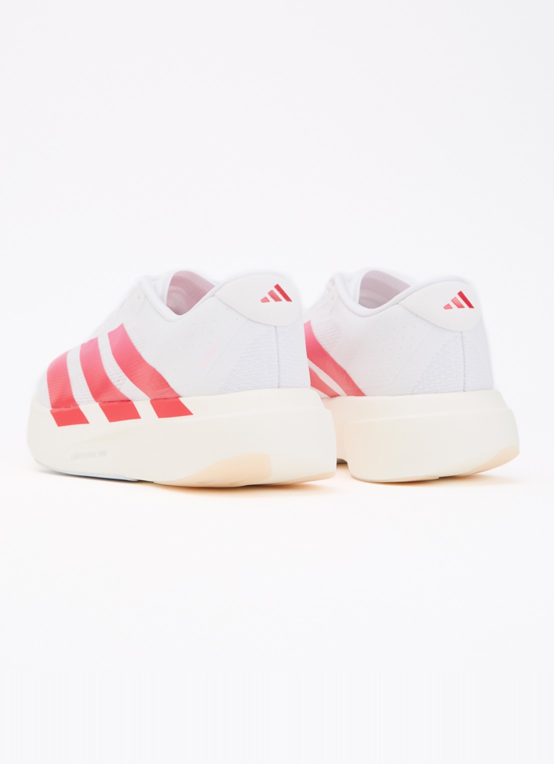 Adidas Adizero sneaker van mesh - achterkant 5 wit