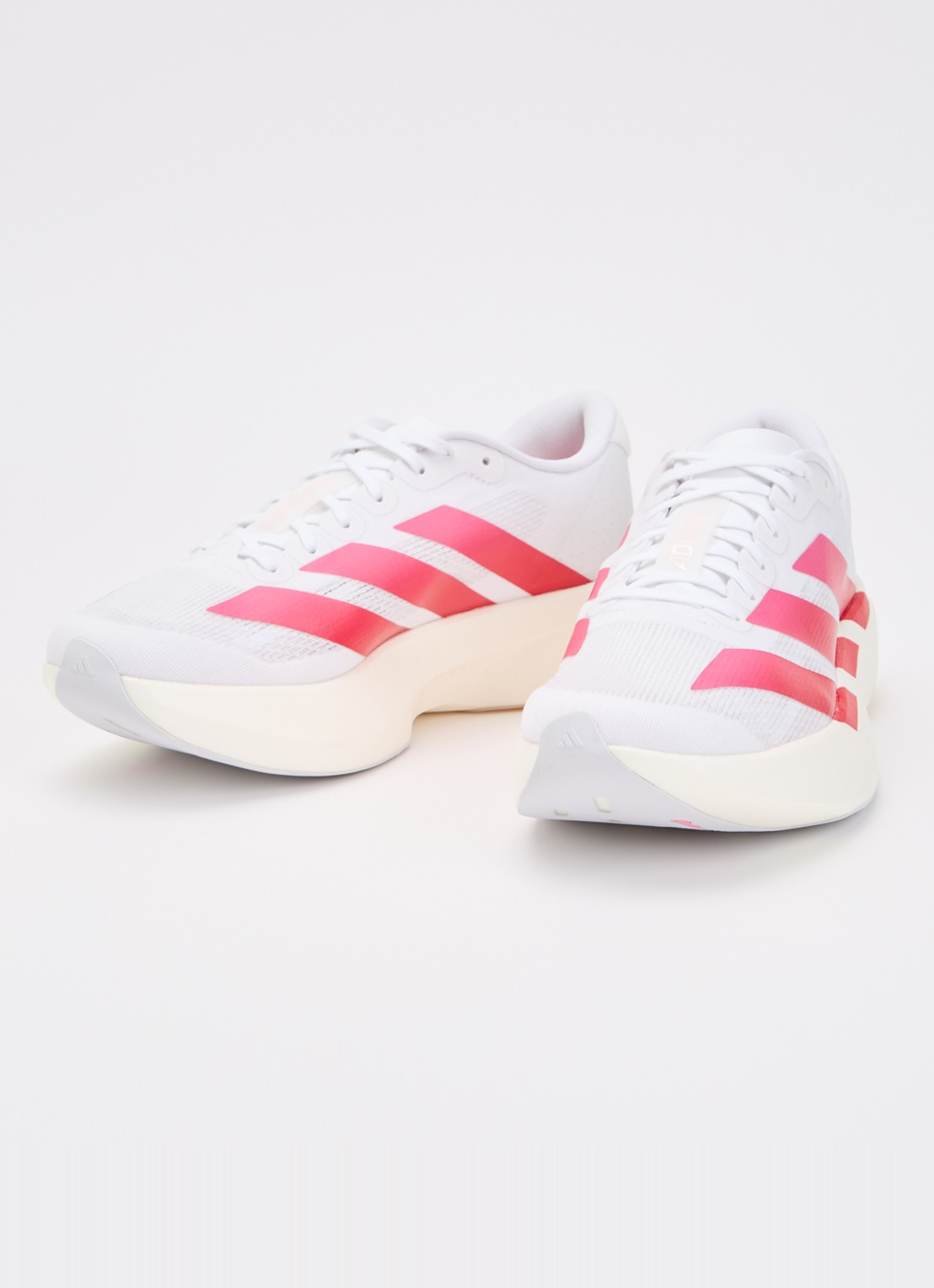 Adidas Adizero sneaker van mesh - detail wit