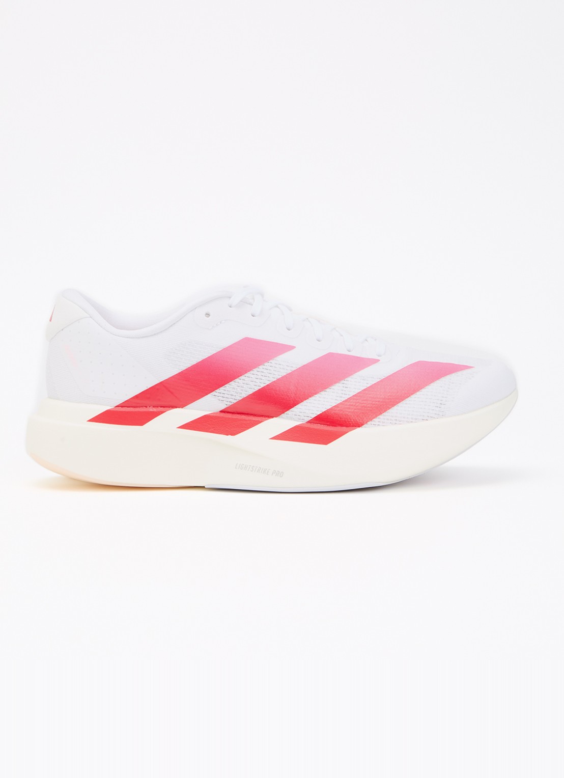 Adidas Adizero sneaker van mesh - voorkant 4 wit
