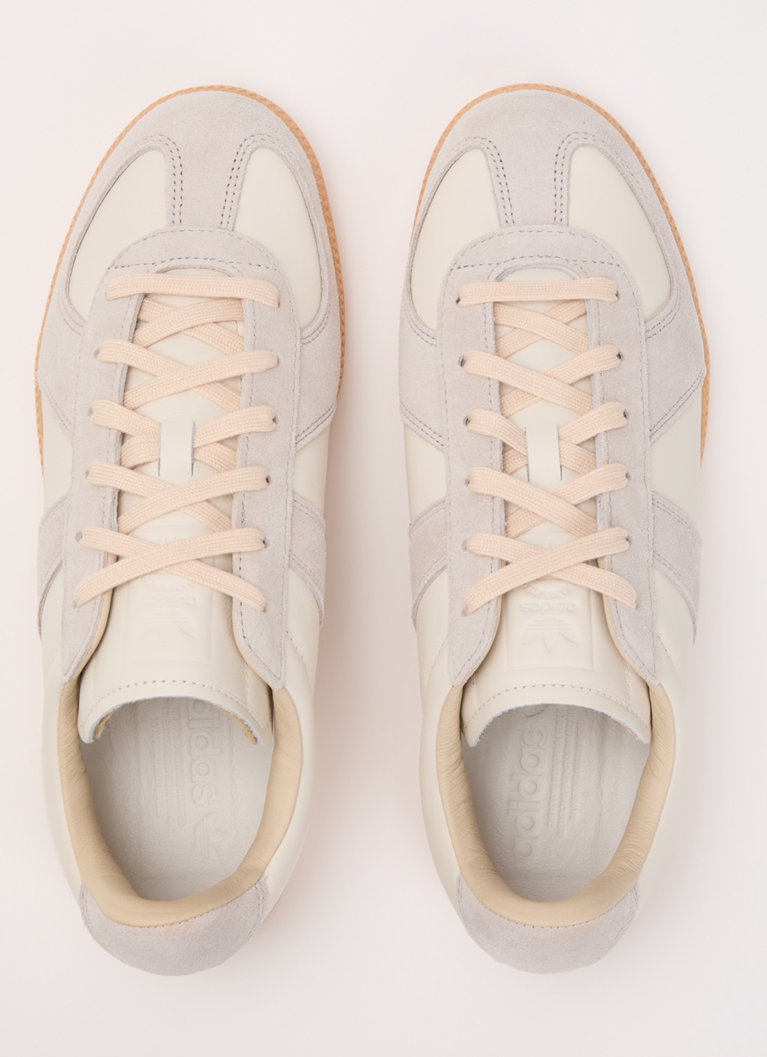 Adidas Army sneakers met suéde details - detail 4 wit