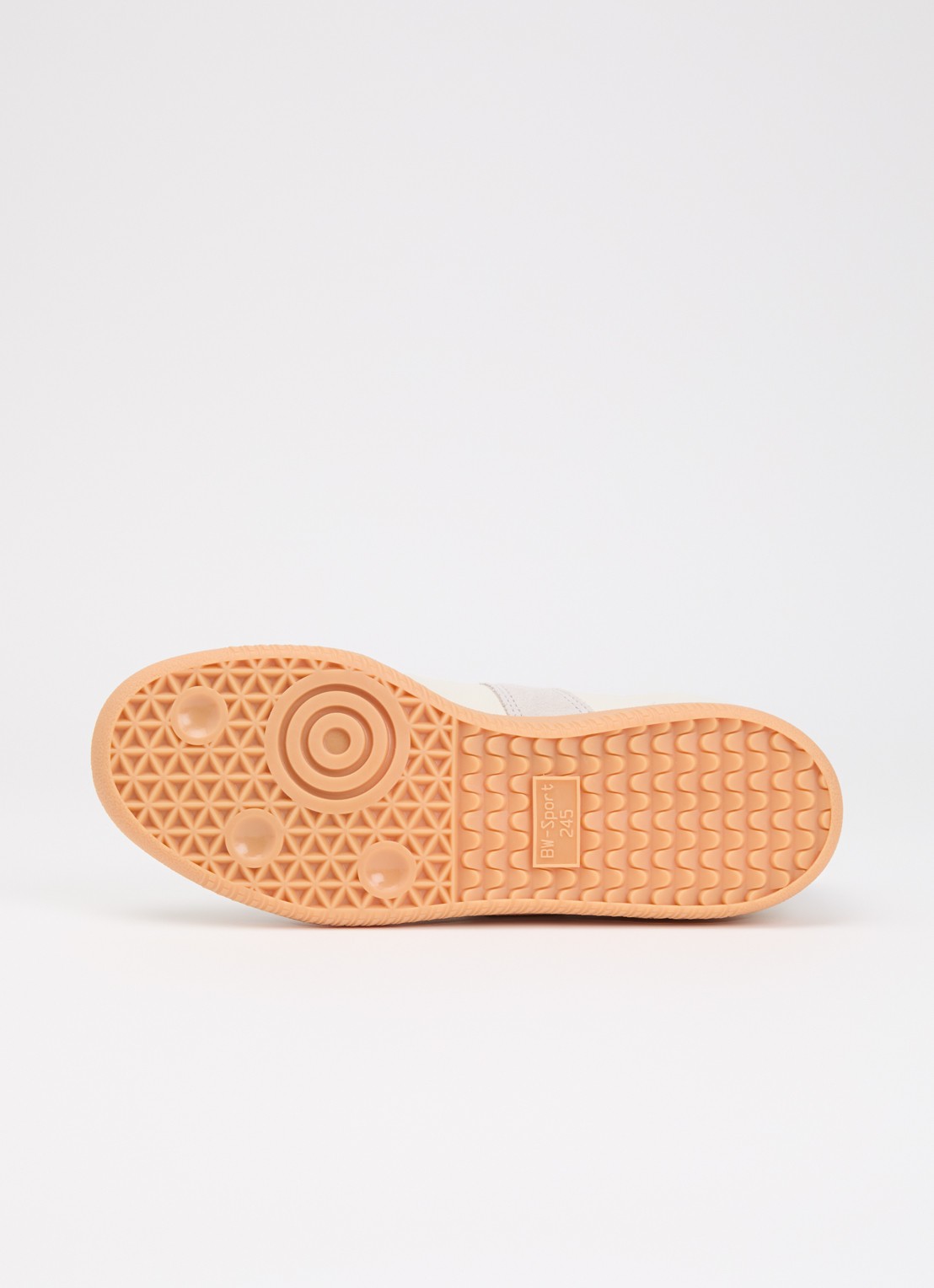 Adidas Army sneakers van leer met suède details - detail 4 creme